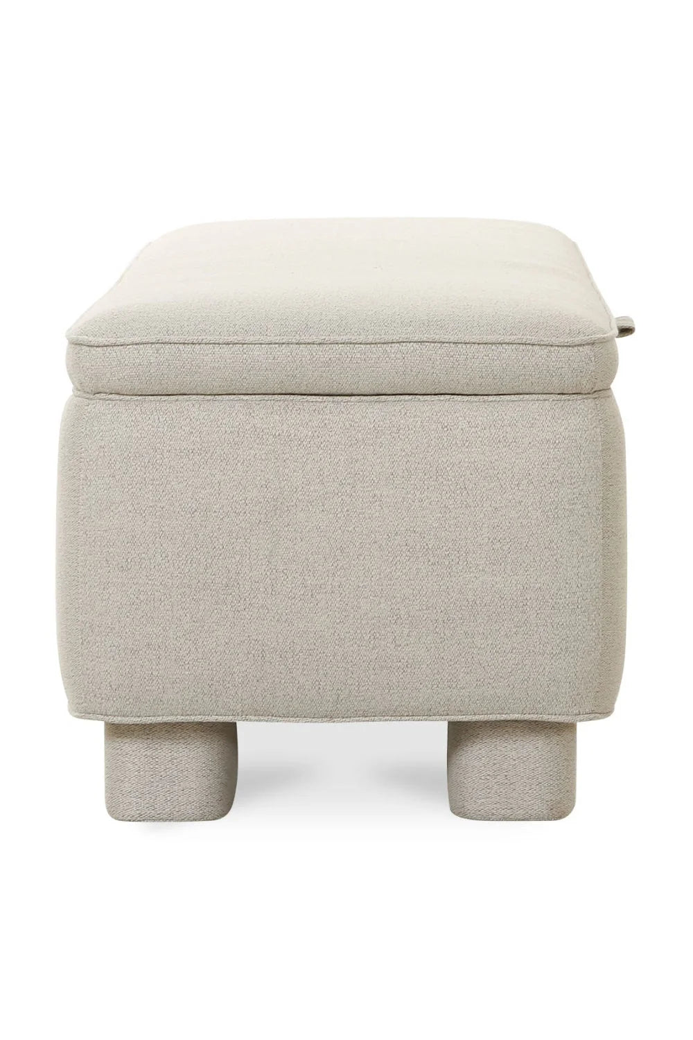 Luxury Upholstered Storage Bench European Style for Villa