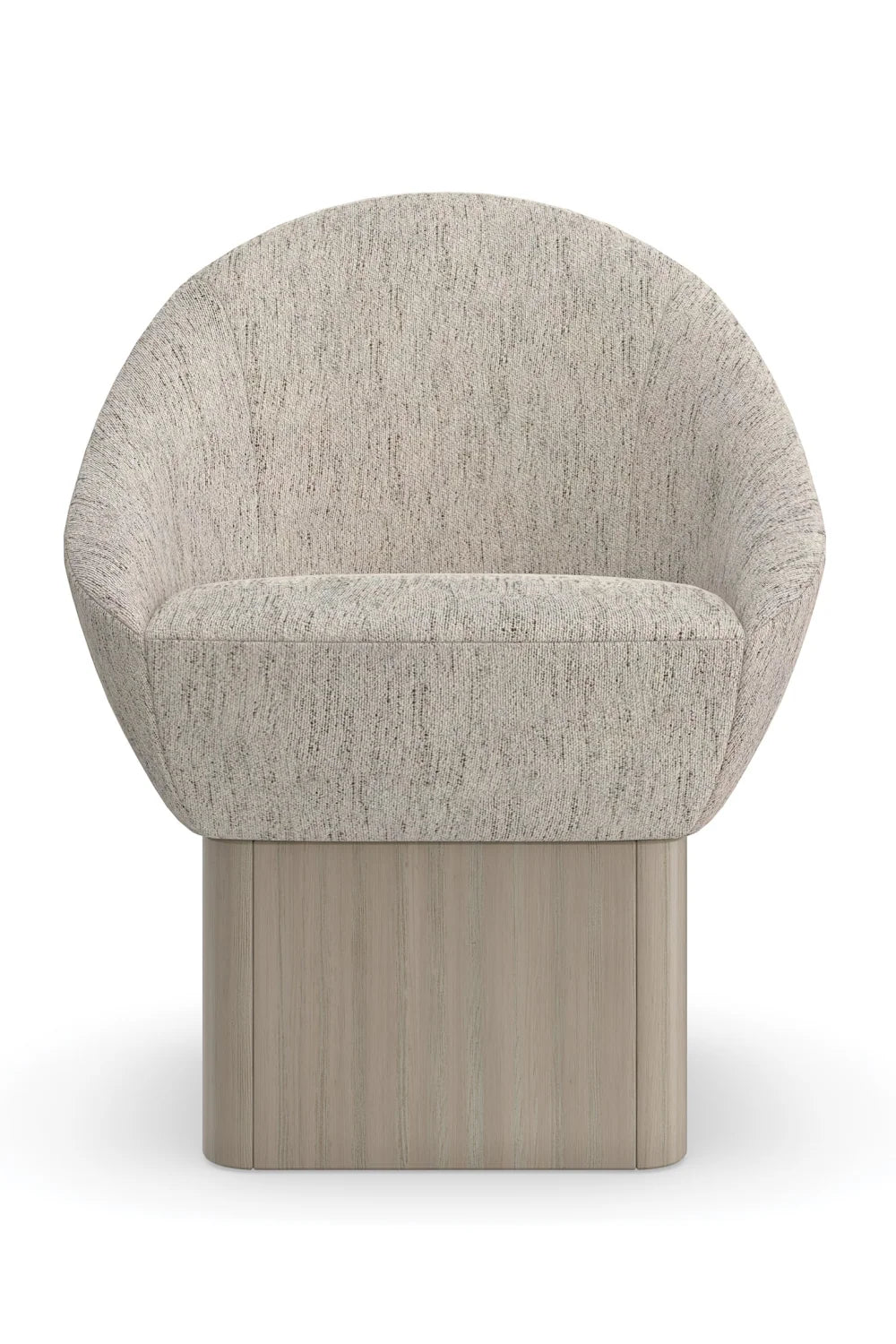 Luxury Upholstered Swivel Dining Chair European Style for Villa