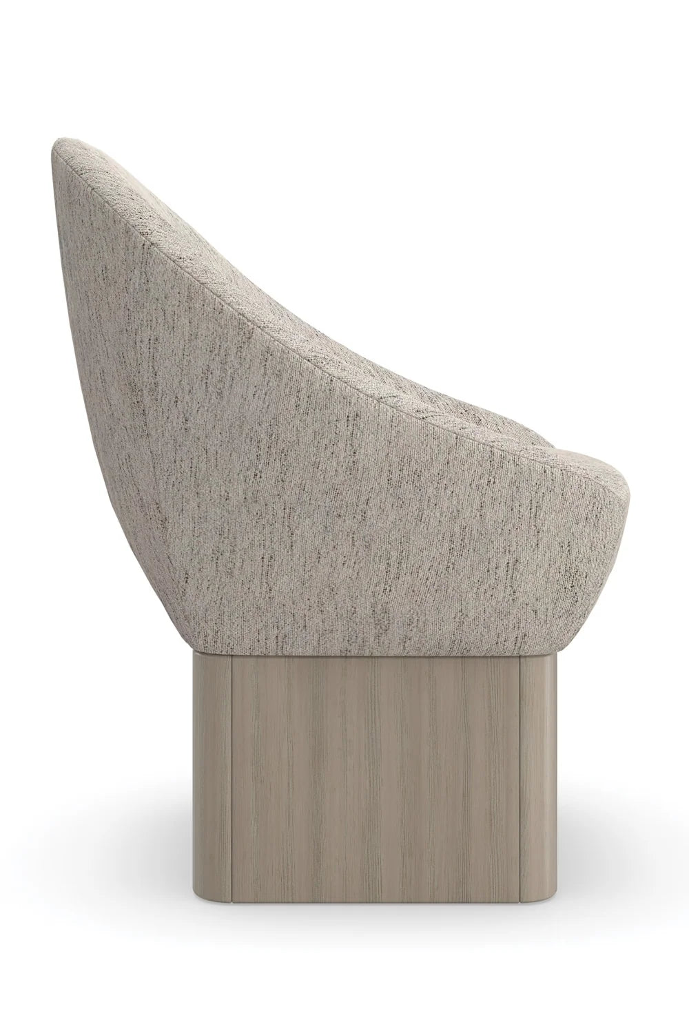 Luxury Upholstered Swivel Dining Chair European Style for Villa