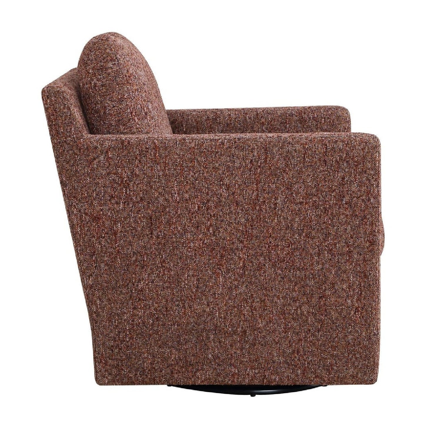Luxury Upholstered Swivel Glider Armchair Modern Italian Style for Villa