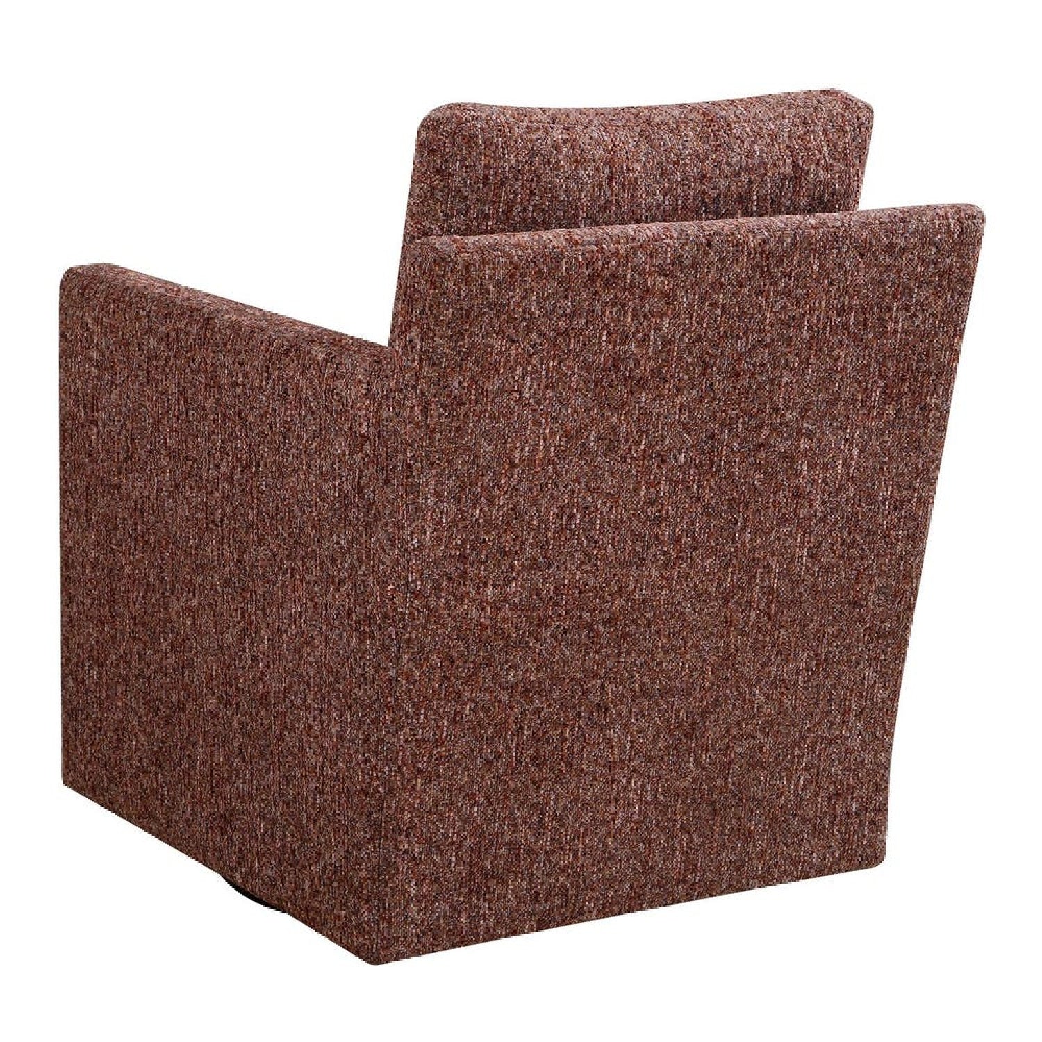 Luxury Upholstered Swivel Glider Armchair Modern Italian Style for Villa