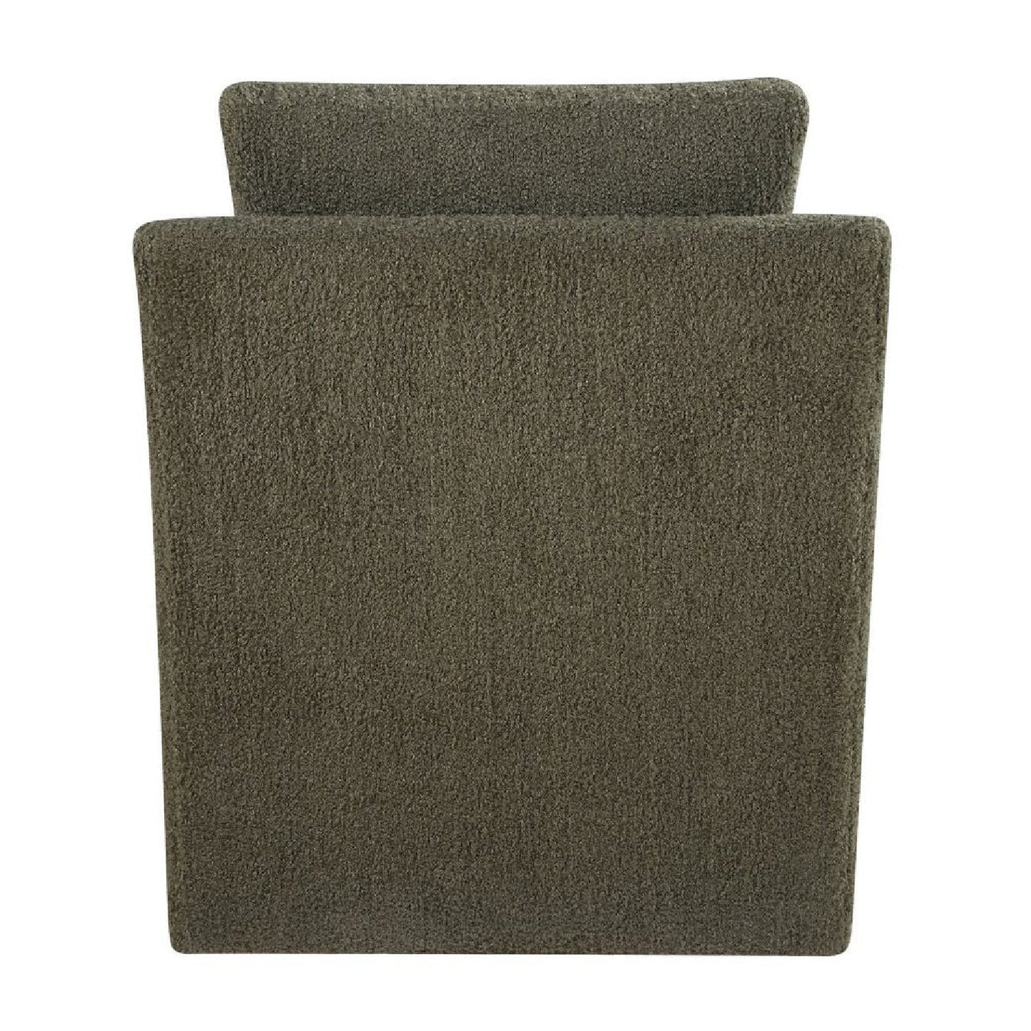 Luxury Upholstered Swivel Glider Armchair Modern Italian Style for Villa