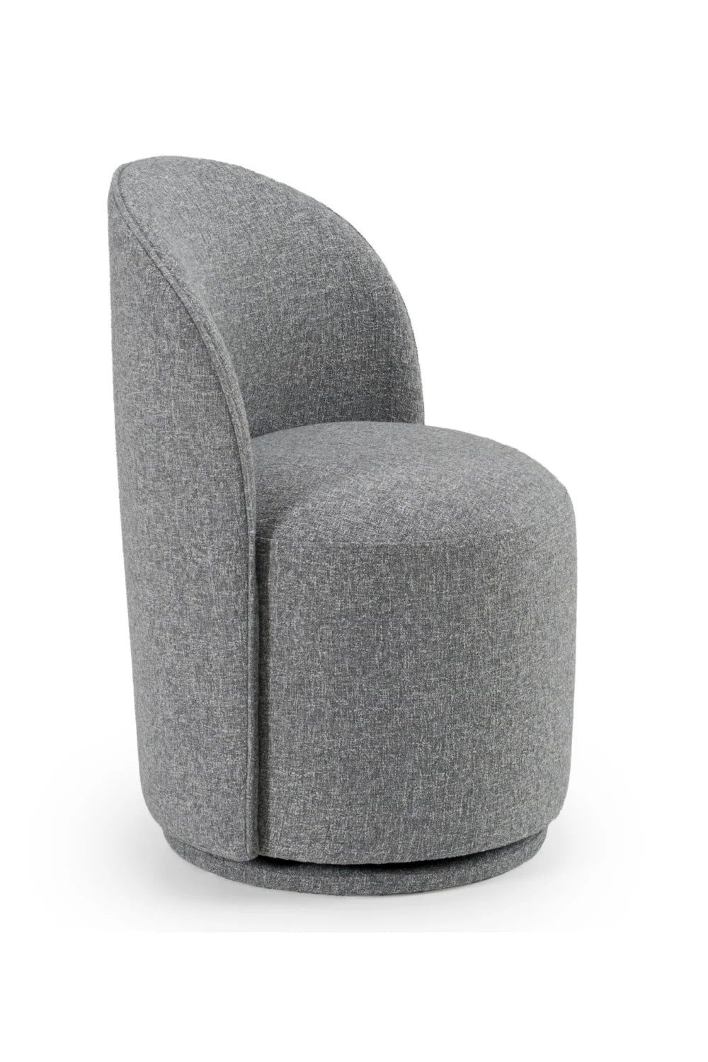 Luxury Upholstered Swivel Modern Dining Armchair European Style for Villa