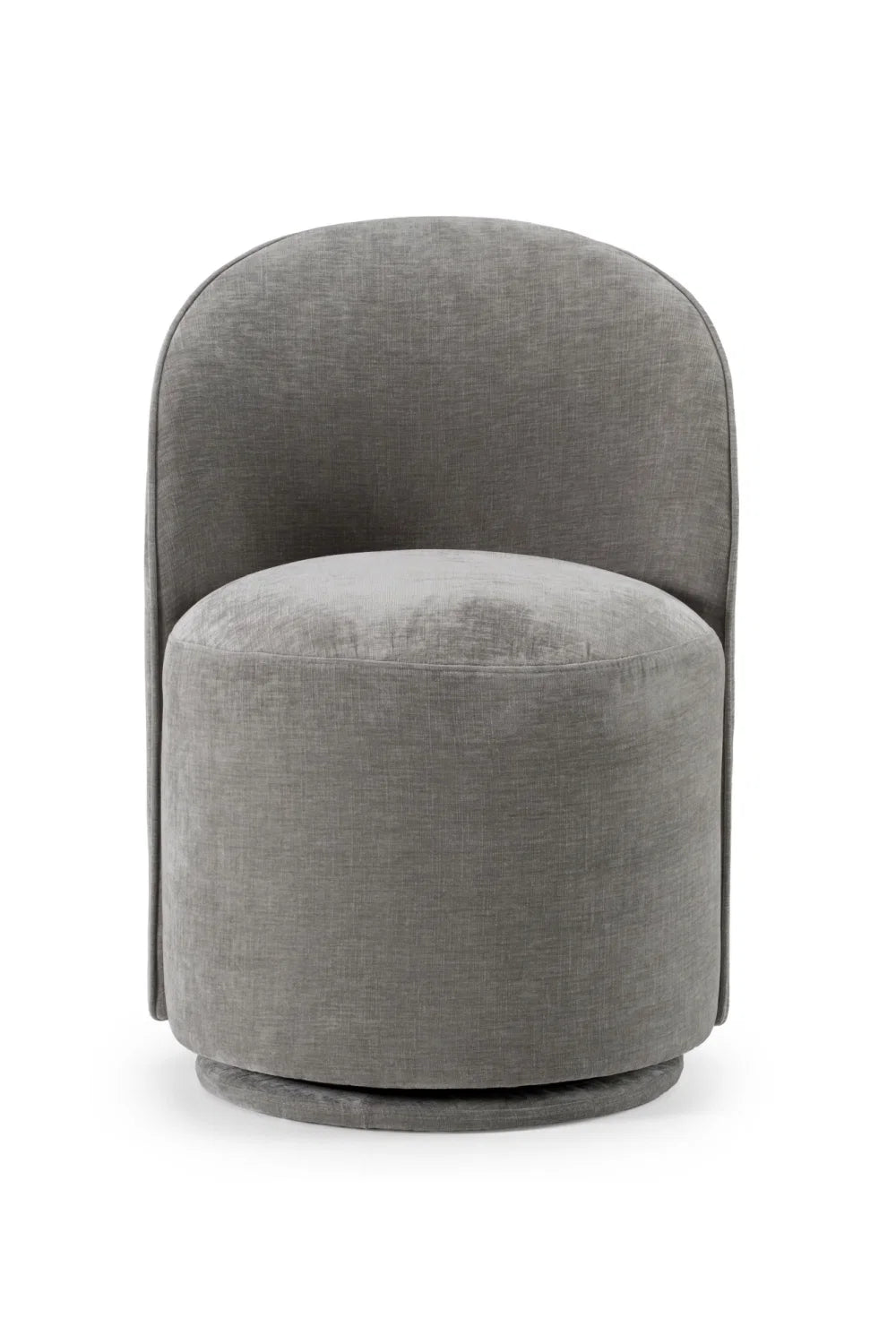 Luxury Upholstered Swivel Modern Dining Armchair European Style for Villa