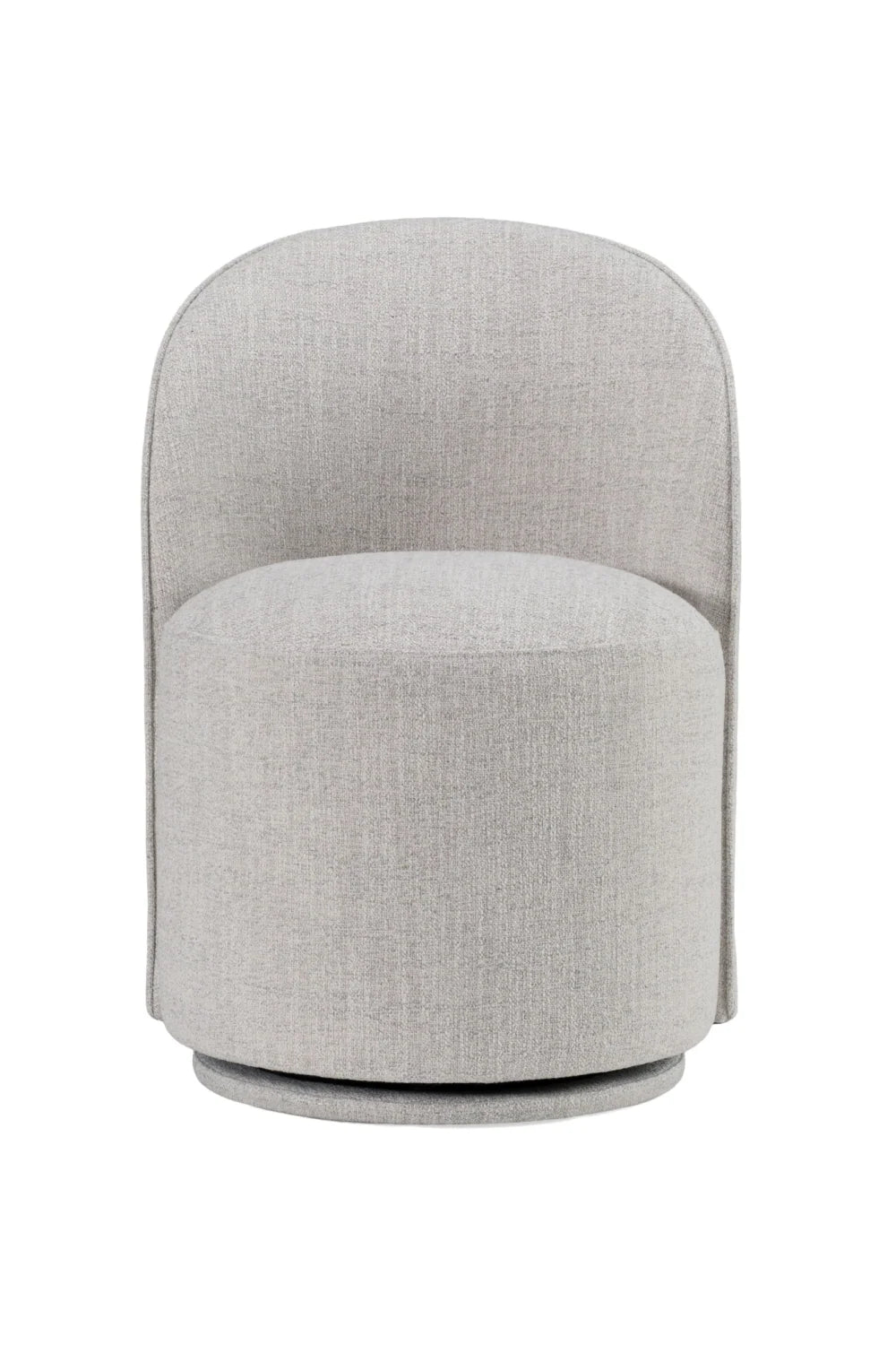 Luxury Upholstered Swivel Modern Dining Armchair European Style for Villa