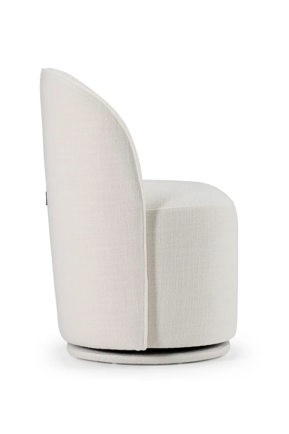 Luxury Upholstered Swivel Modern Dining Armchair European Style for Villa