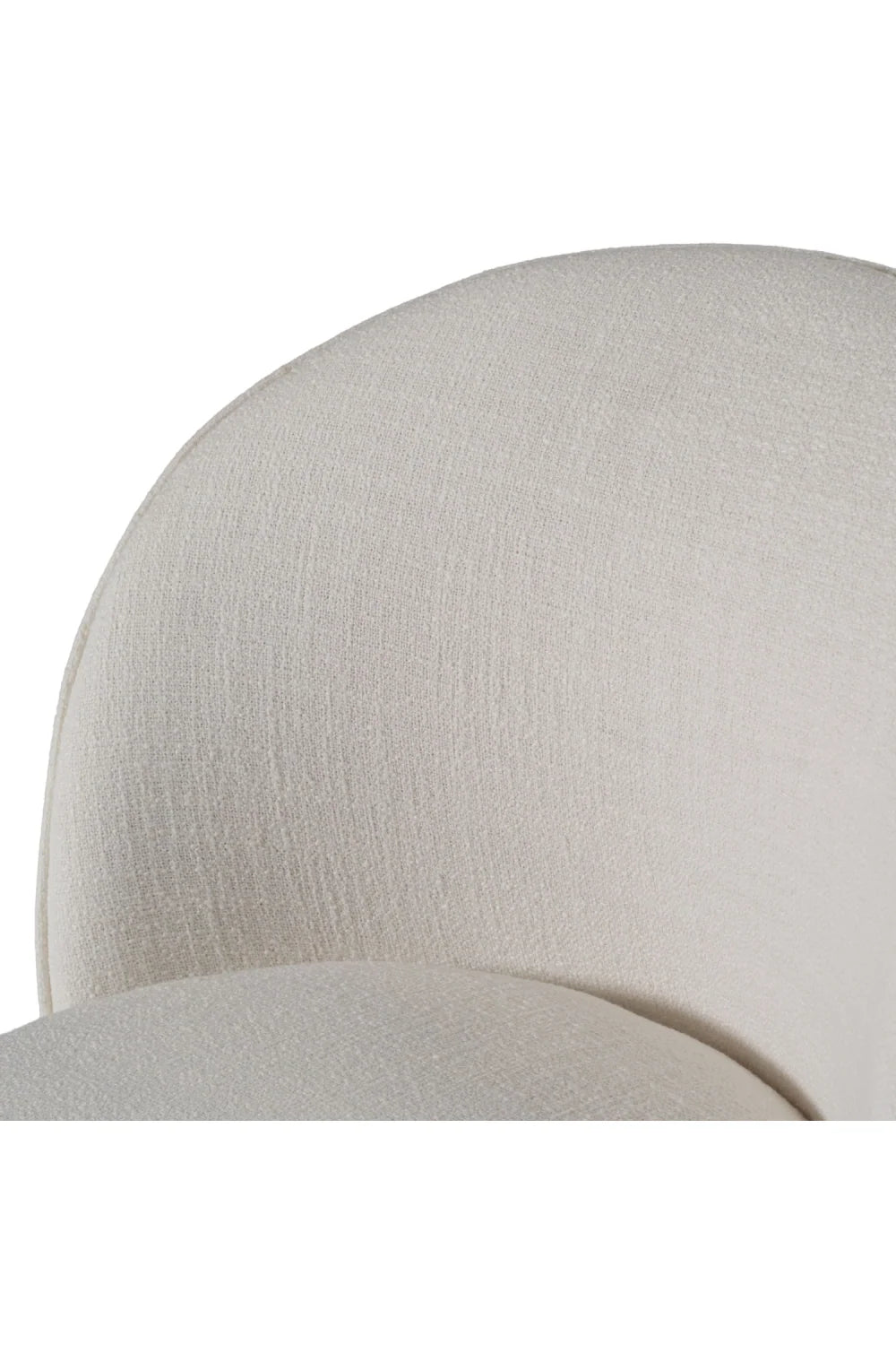 Luxury Upholstered Swivel Modern Dining Armchair European Style for Villa