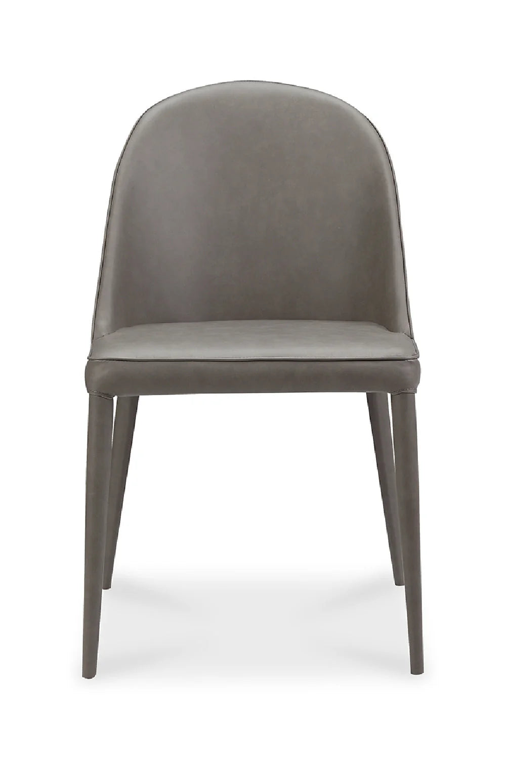 Luxury Upholstered Vegan Leather Modern Dining Chair European Style for Villa