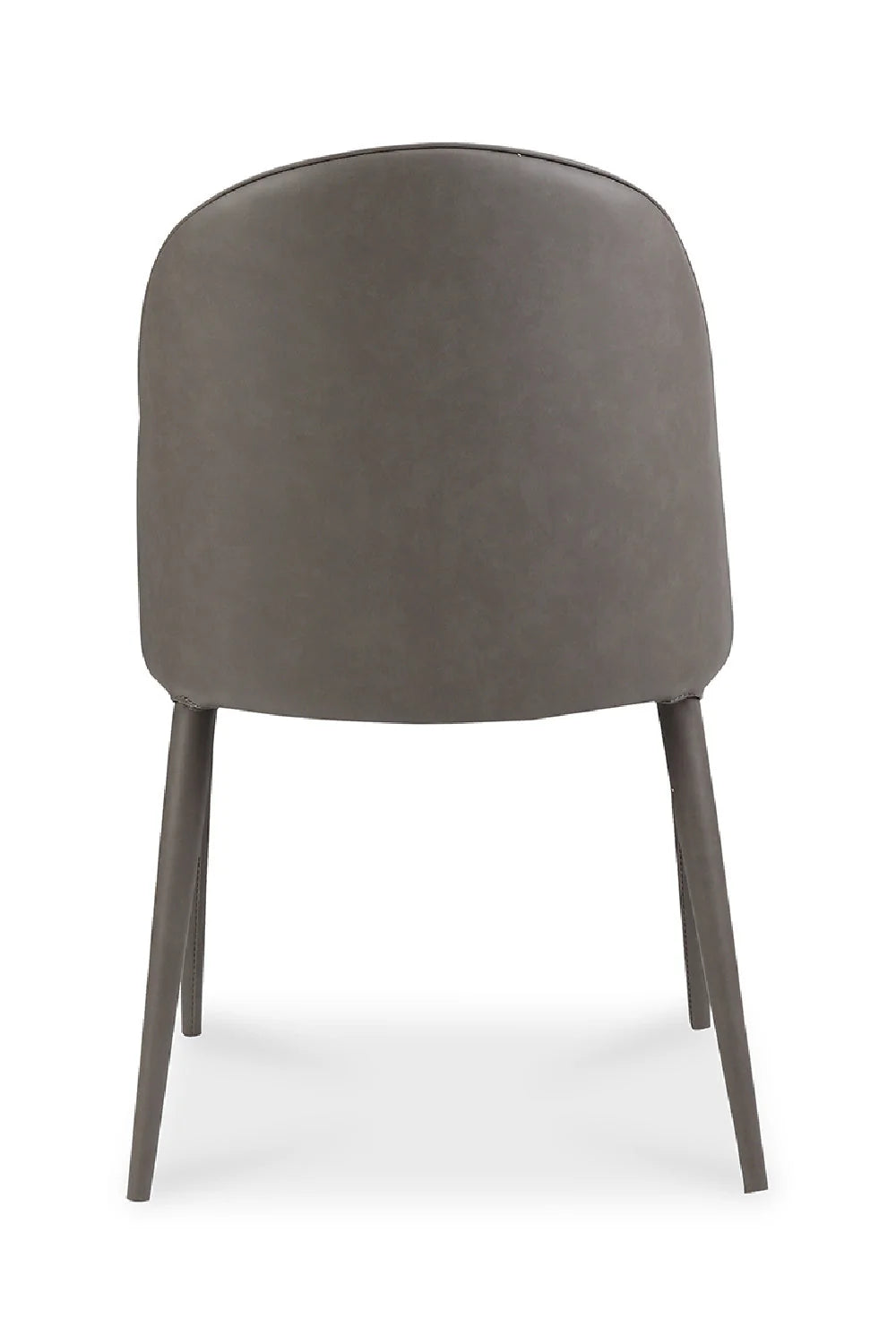 Luxury Upholstered Vegan Leather Modern Dining Chair European Style for Villa