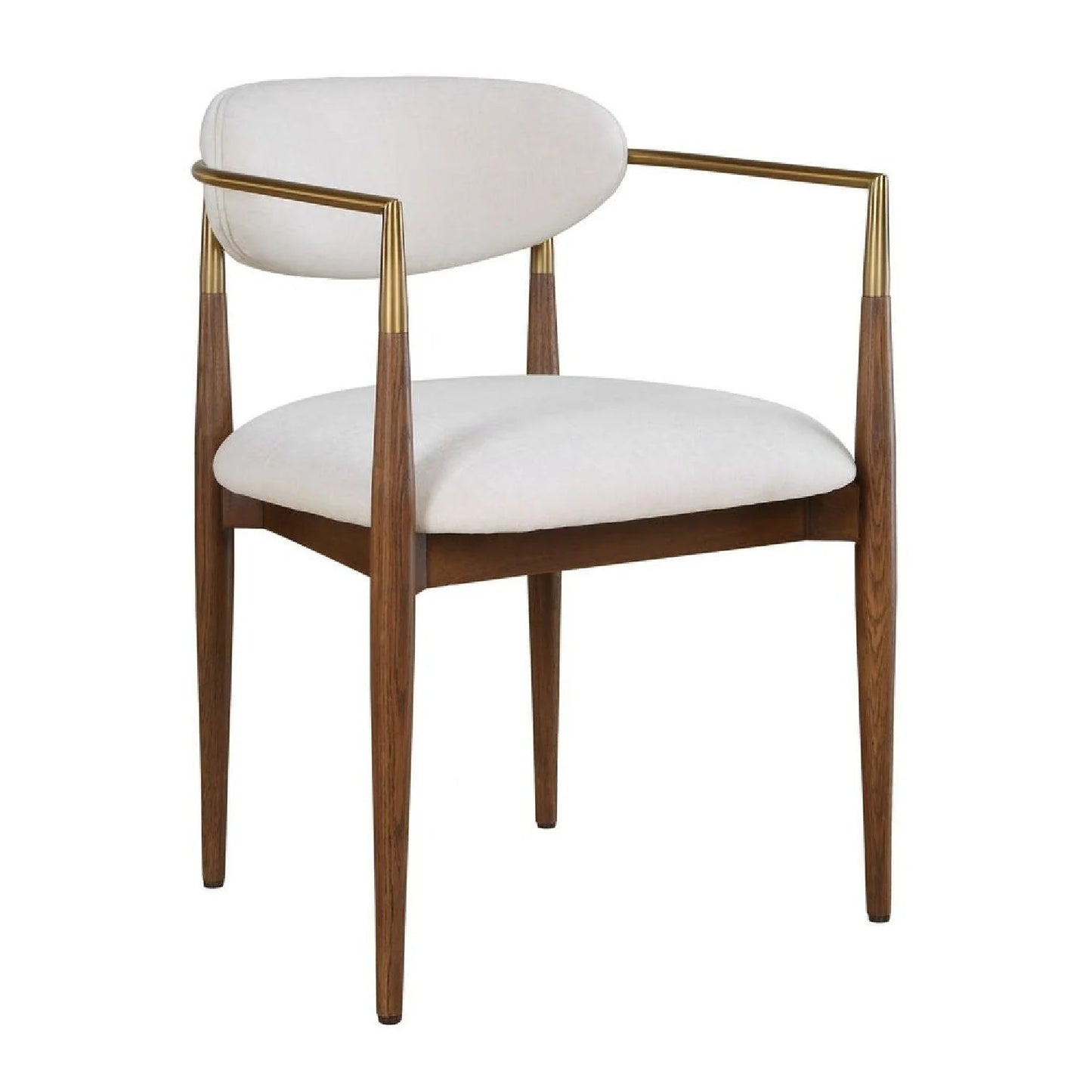 Luxury Upholstered Velvet Modern Dining Armchair European Style for Villa