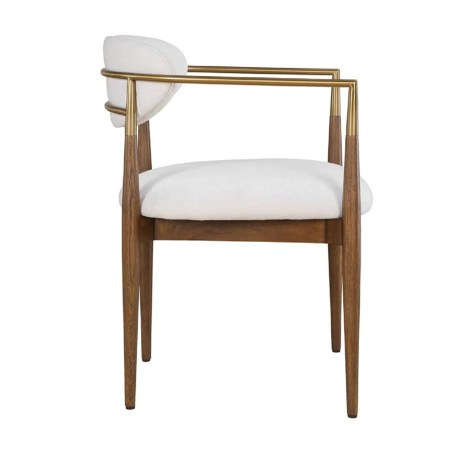 Luxury Upholstered Velvet Modern Dining Armchair European Style for Villa