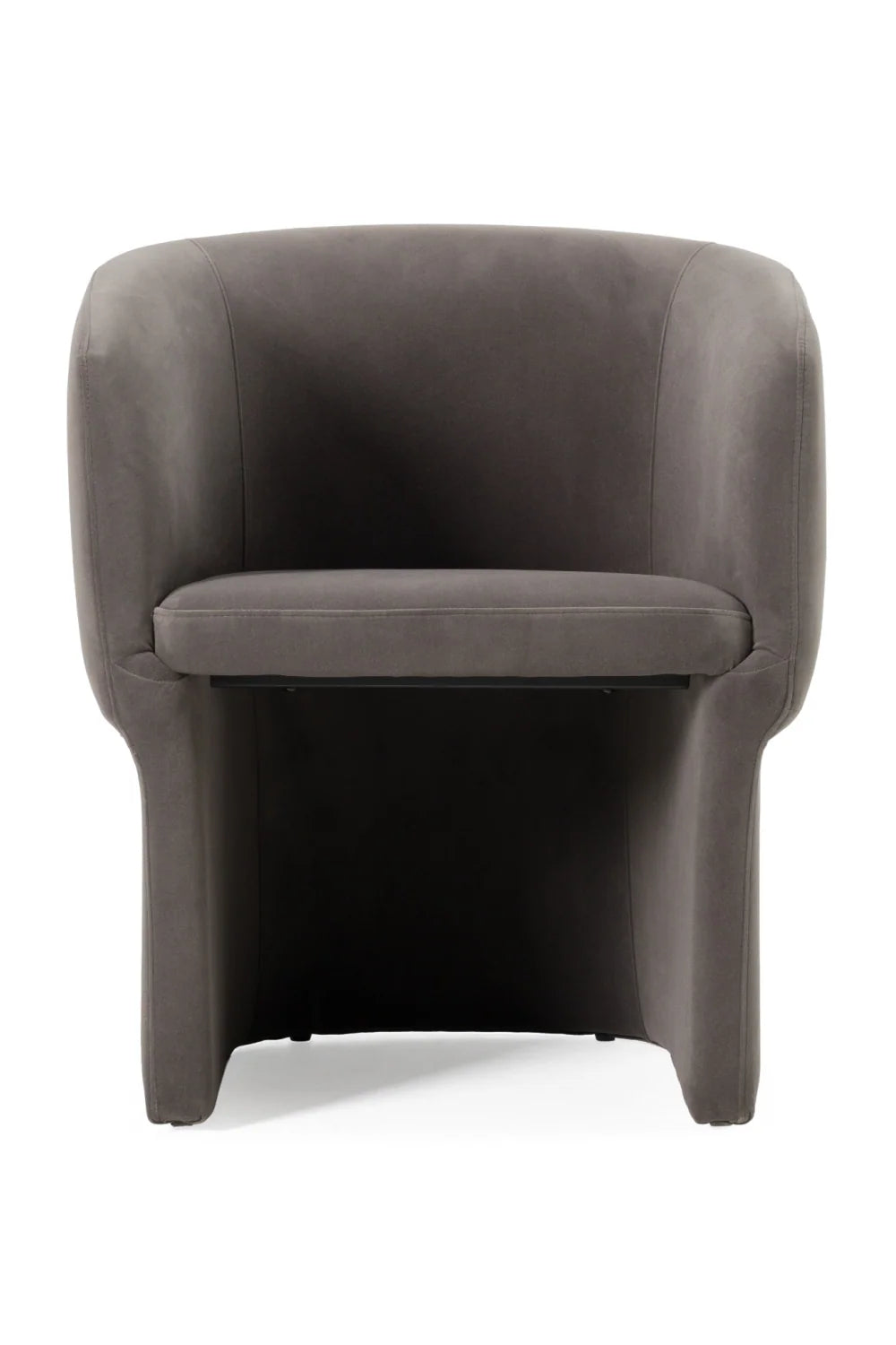 Luxury Upholstered Velvet Modern Dining Armchair European Style for Villa