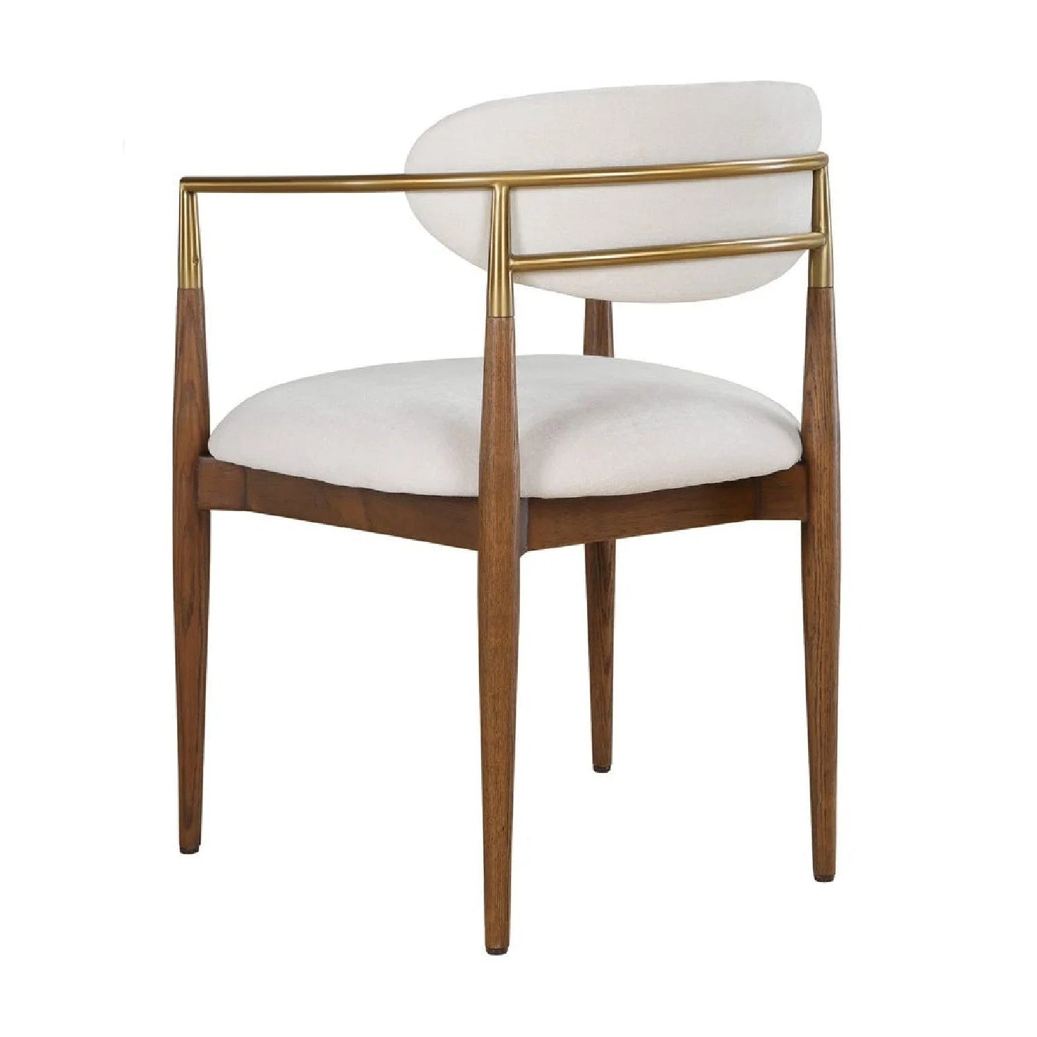 Luxury Upholstered Velvet Modern Dining Armchair European Style for Villa