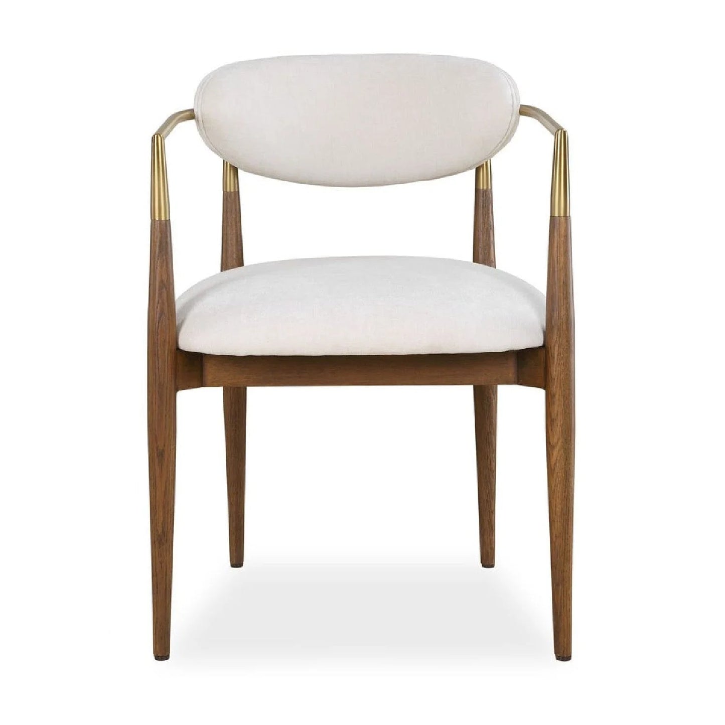 Luxury Upholstered Velvet Modern Dining Armchair European Style for Villa