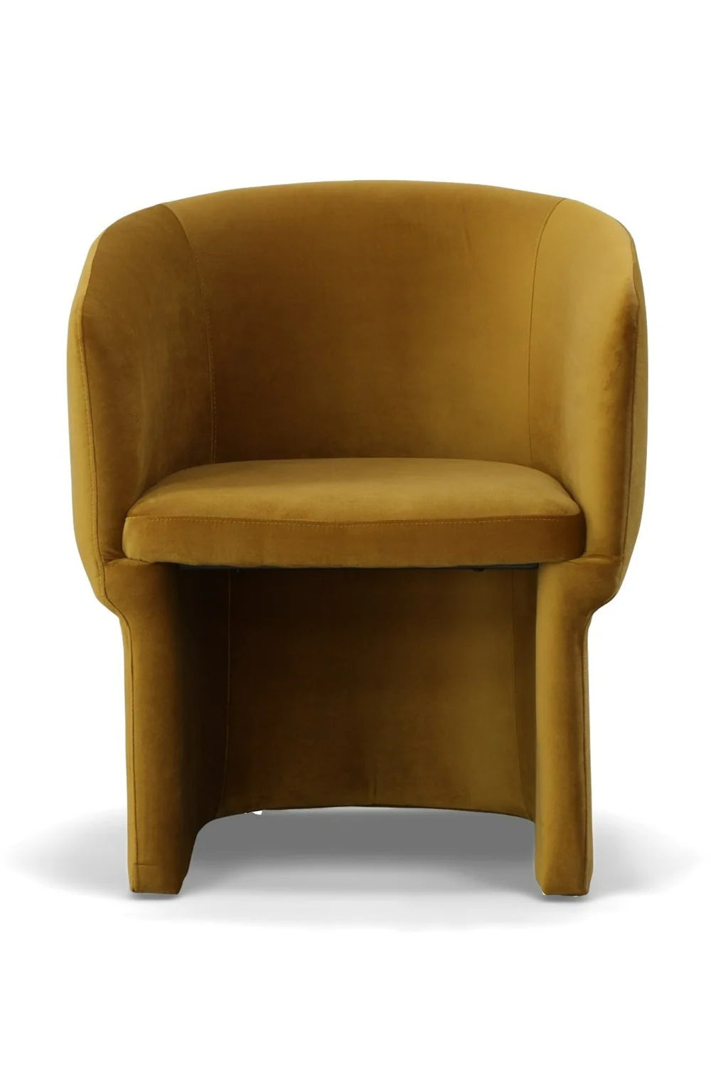 Luxury Upholstered Velvet Modern Dining Armchair European Style for Villa