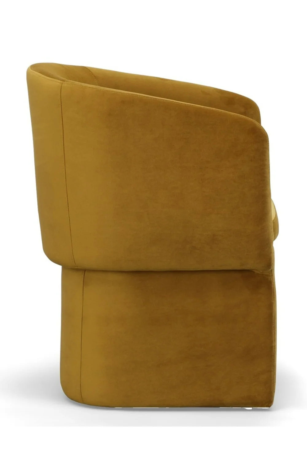 Luxury Upholstered Velvet Modern Dining Armchair European Style for Villa