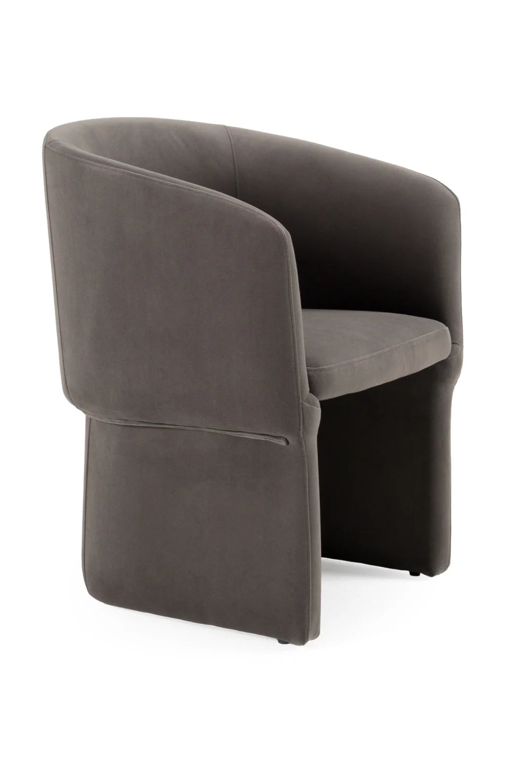 Luxury Upholstered Velvet Modern Dining Armchair European Style for Villa