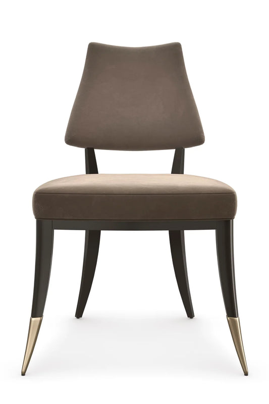 Luxury Upholstered Velvet Modern Dining Chair European Style for Villa