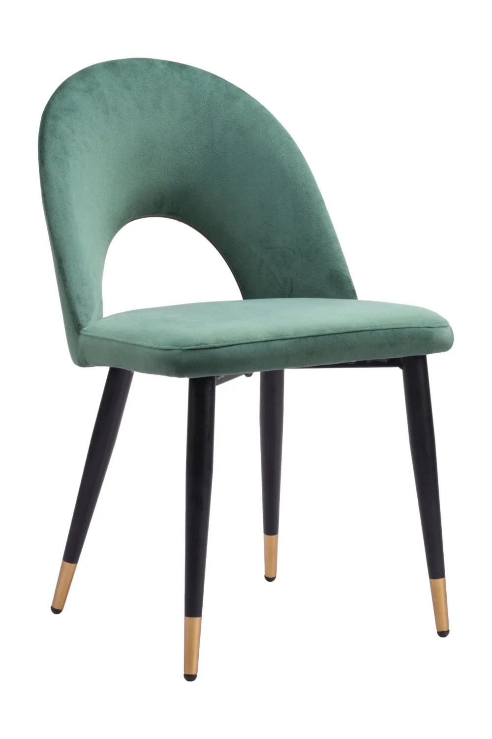 Luxury Upholstered Velvet Modern Dining Chair European Style for Villa