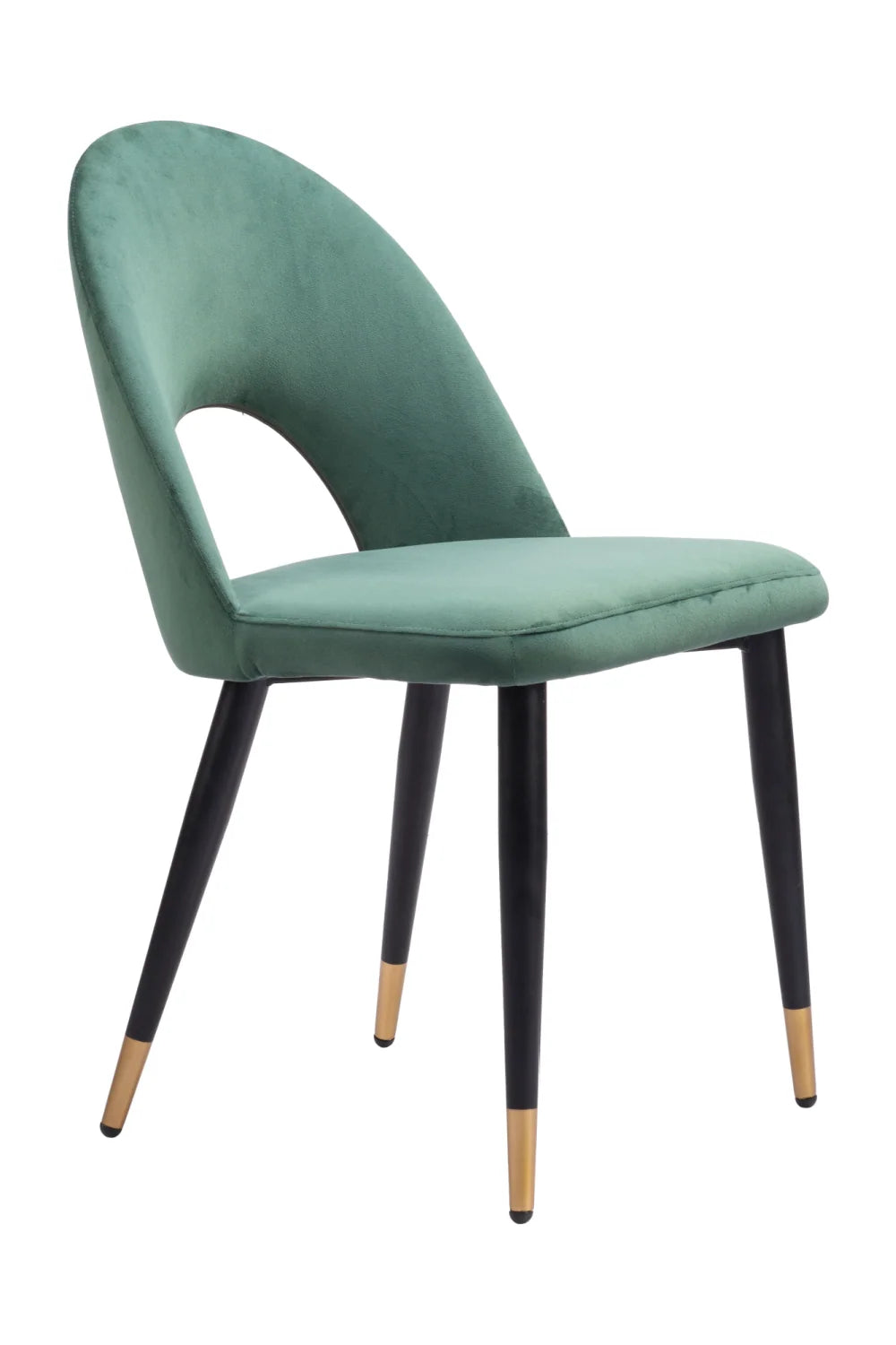 Luxury Upholstered Velvet Modern Dining Chair European Style for Villa