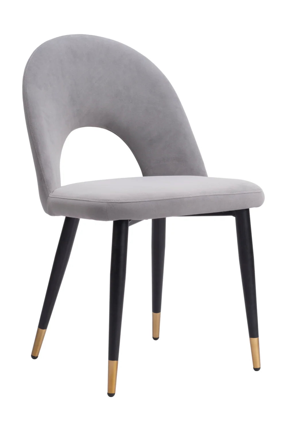 Luxury Upholstered Velvet Modern Dining Chair European Style for Villa