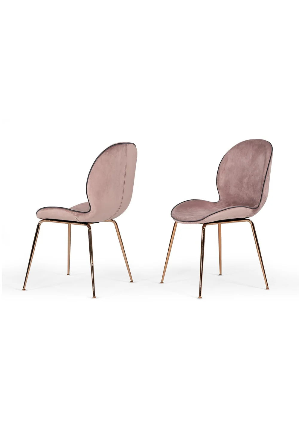 Luxury Upholstered Velvet Modern Dining Chair European Style for Villa
