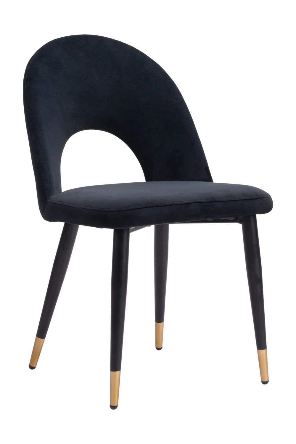 Luxury Upholstered Velvet Modern Dining Chair European Style for Villa