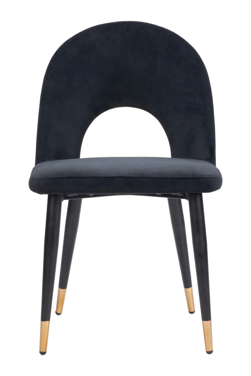 Luxury Upholstered Velvet Modern Dining Chair European Style for Villa