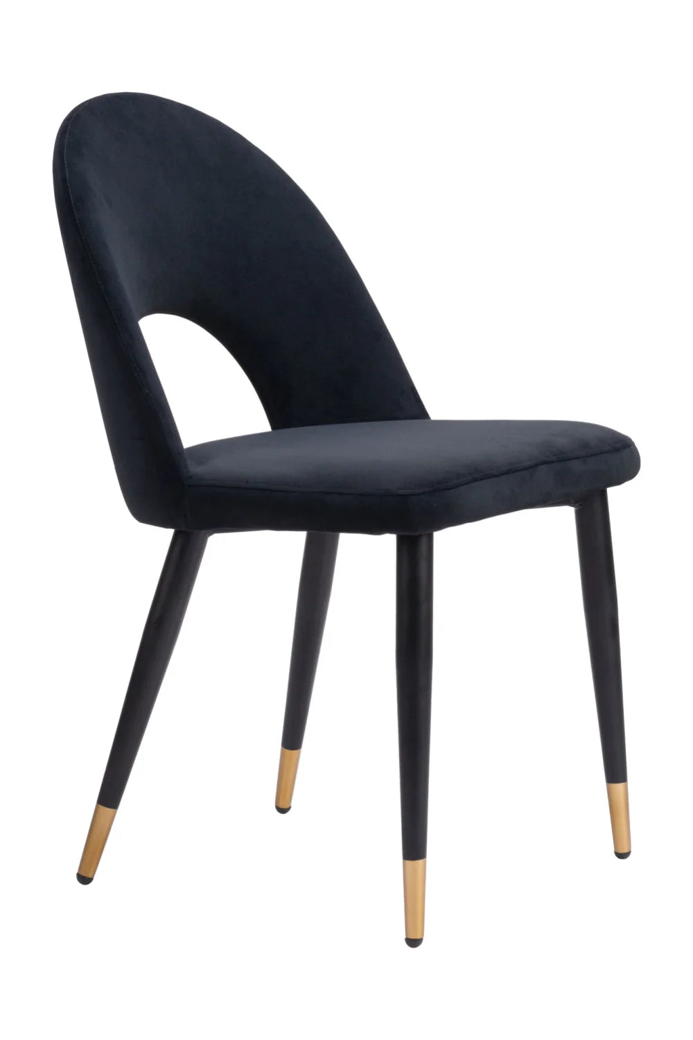 Luxury Upholstered Velvet Modern Dining Chair European Style for Villa