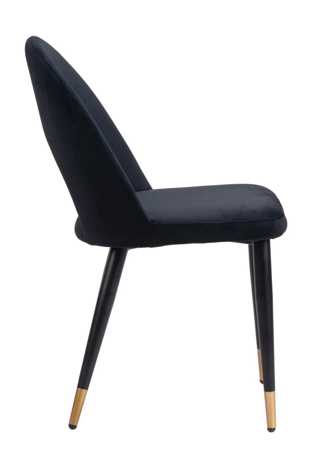 Luxury Upholstered Velvet Modern Dining Chair European Style for Villa