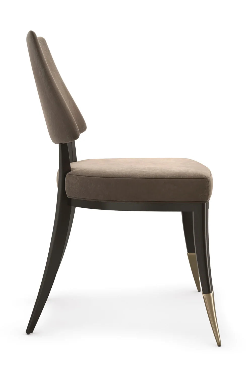 Luxury Upholstered Velvet Modern Dining Chair European Style for Villa