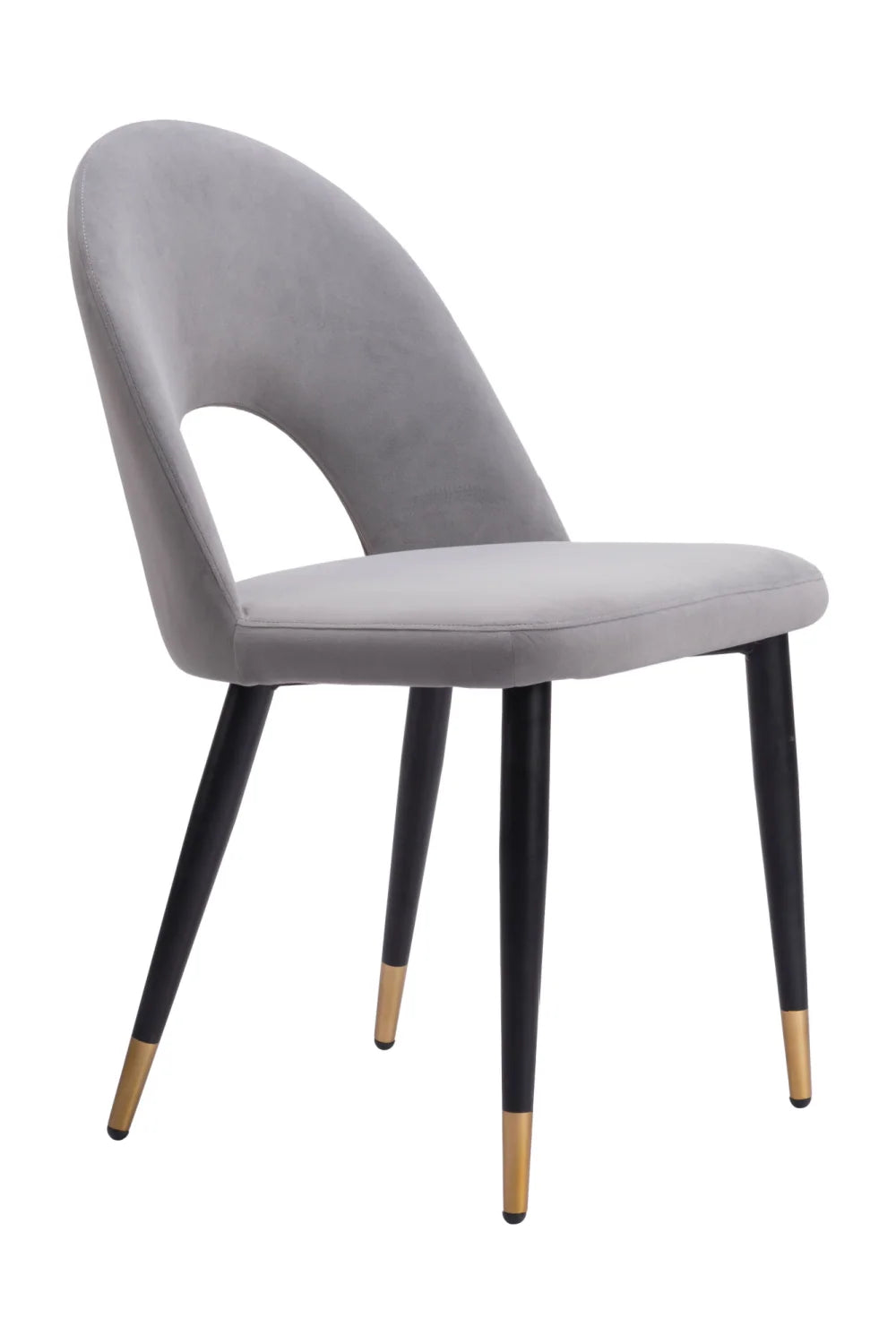Luxury Upholstered Velvet Modern Dining Chair European Style for Villa