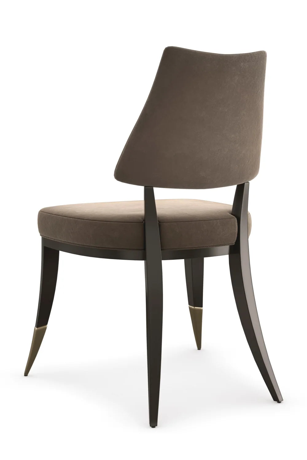 Luxury Upholstered Velvet Modern Dining Chair European Style for Villa