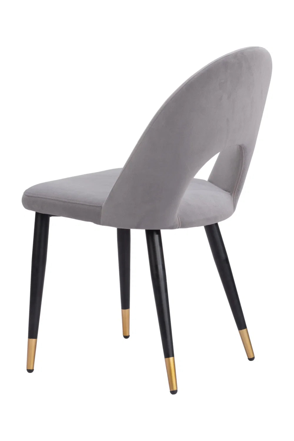 Luxury Upholstered Velvet Modern Dining Chair European Style for Villa