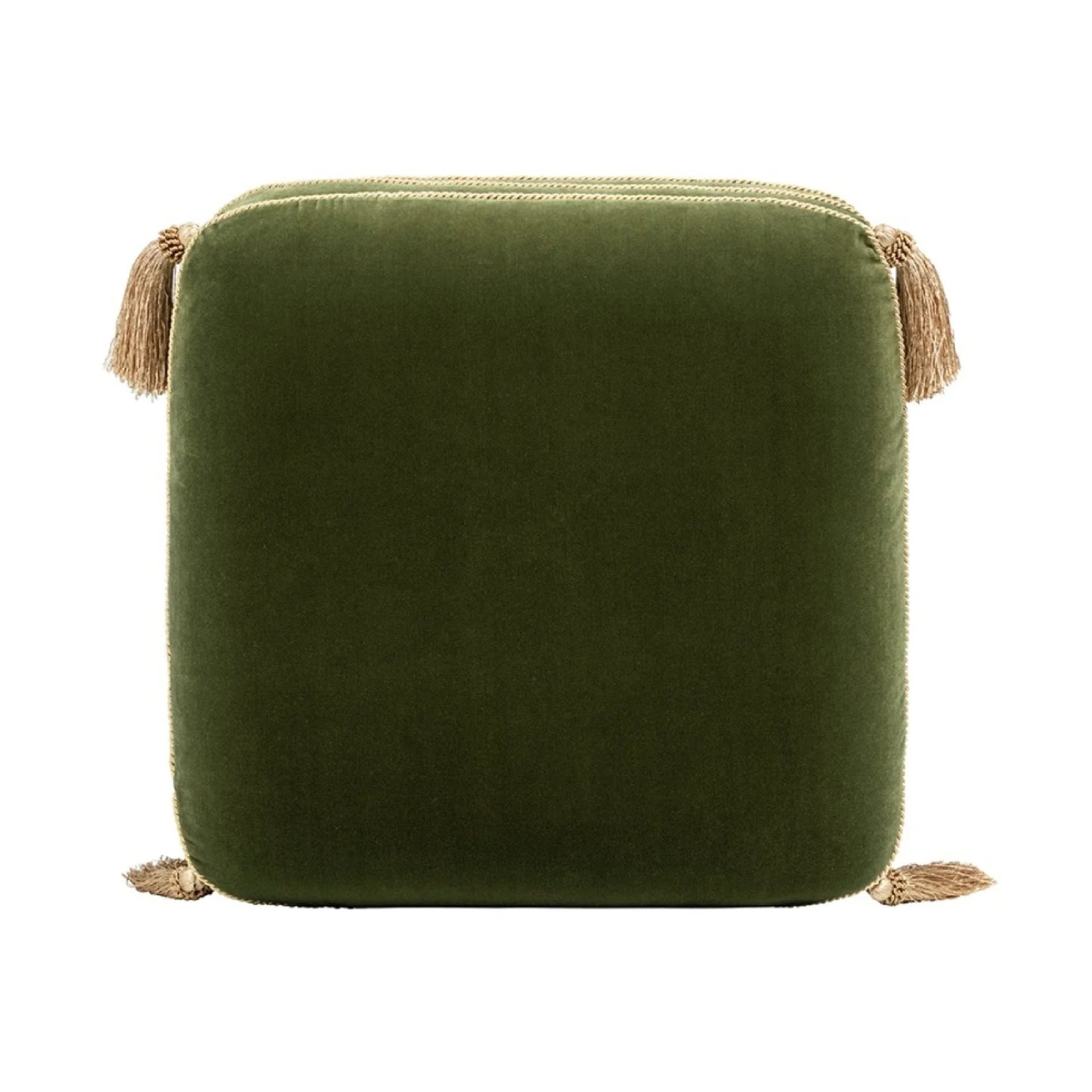 Luxury Upholstered Velvet Ottoman European Style for Villa