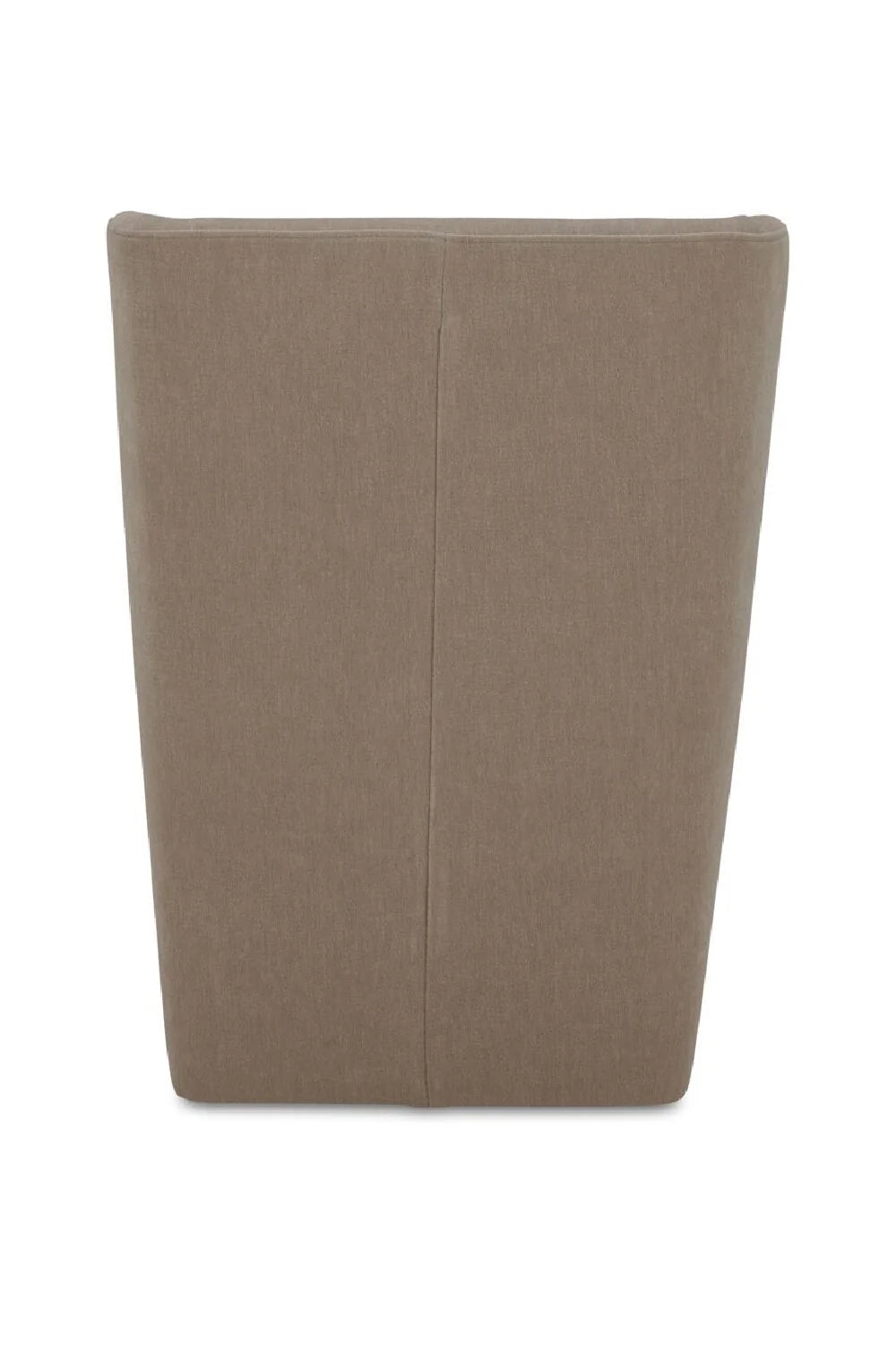 Luxury Upholstered Wheeled Modern Dining Chair European Style for Villa