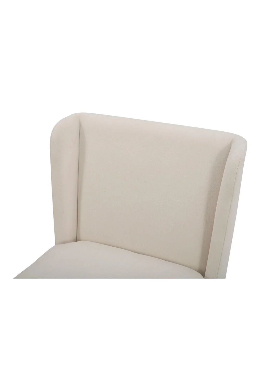 Luxury Upholstered Wheeled Modern Dining Chair European Style for Villa