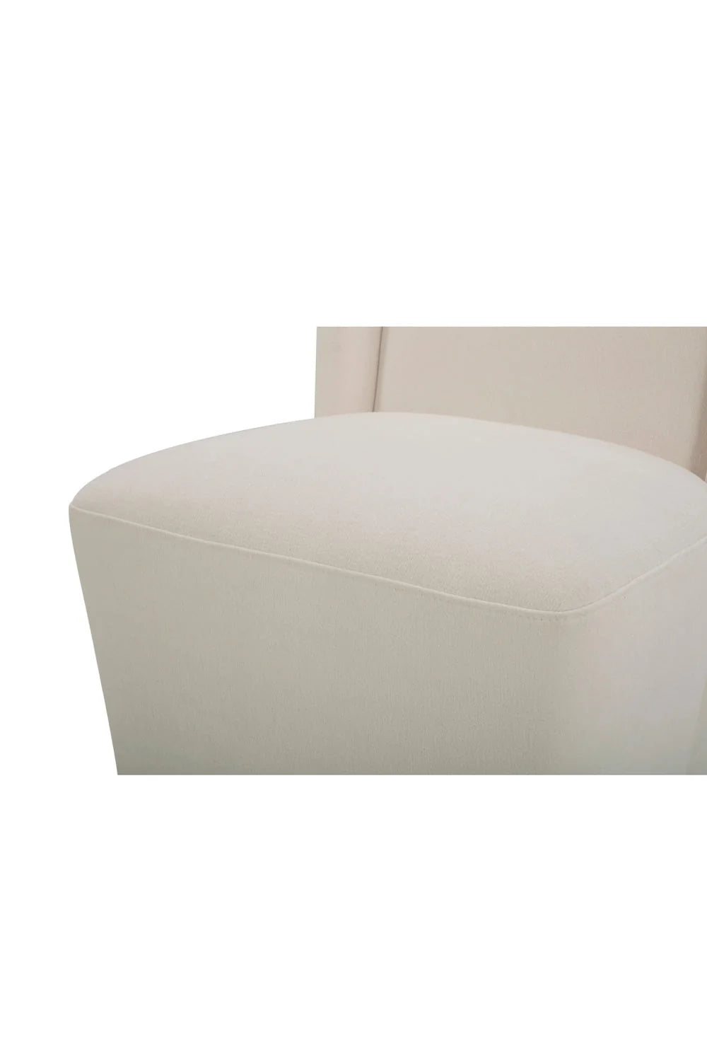 Luxury Upholstered Wheeled Modern Dining Chair European Style for Villa