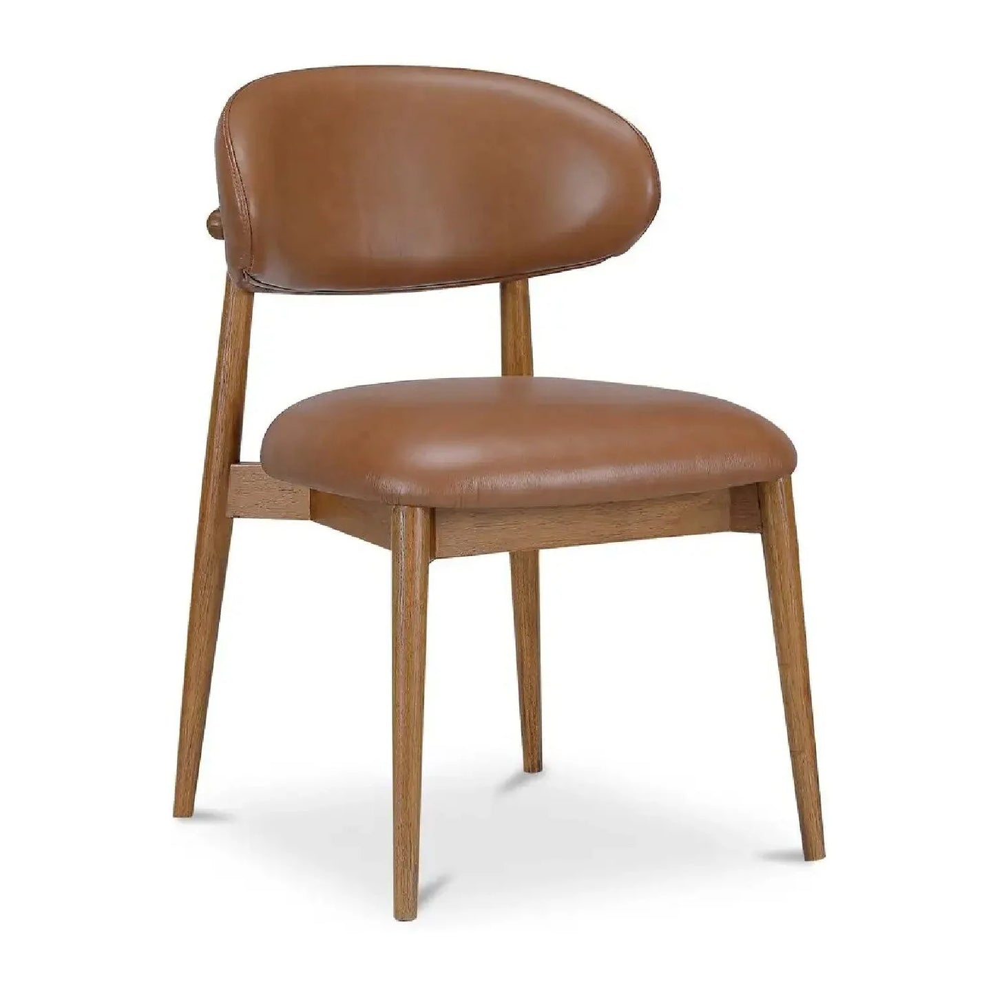 Luxury Upholstered Wingback Modern Dining Chair European Style for Villa