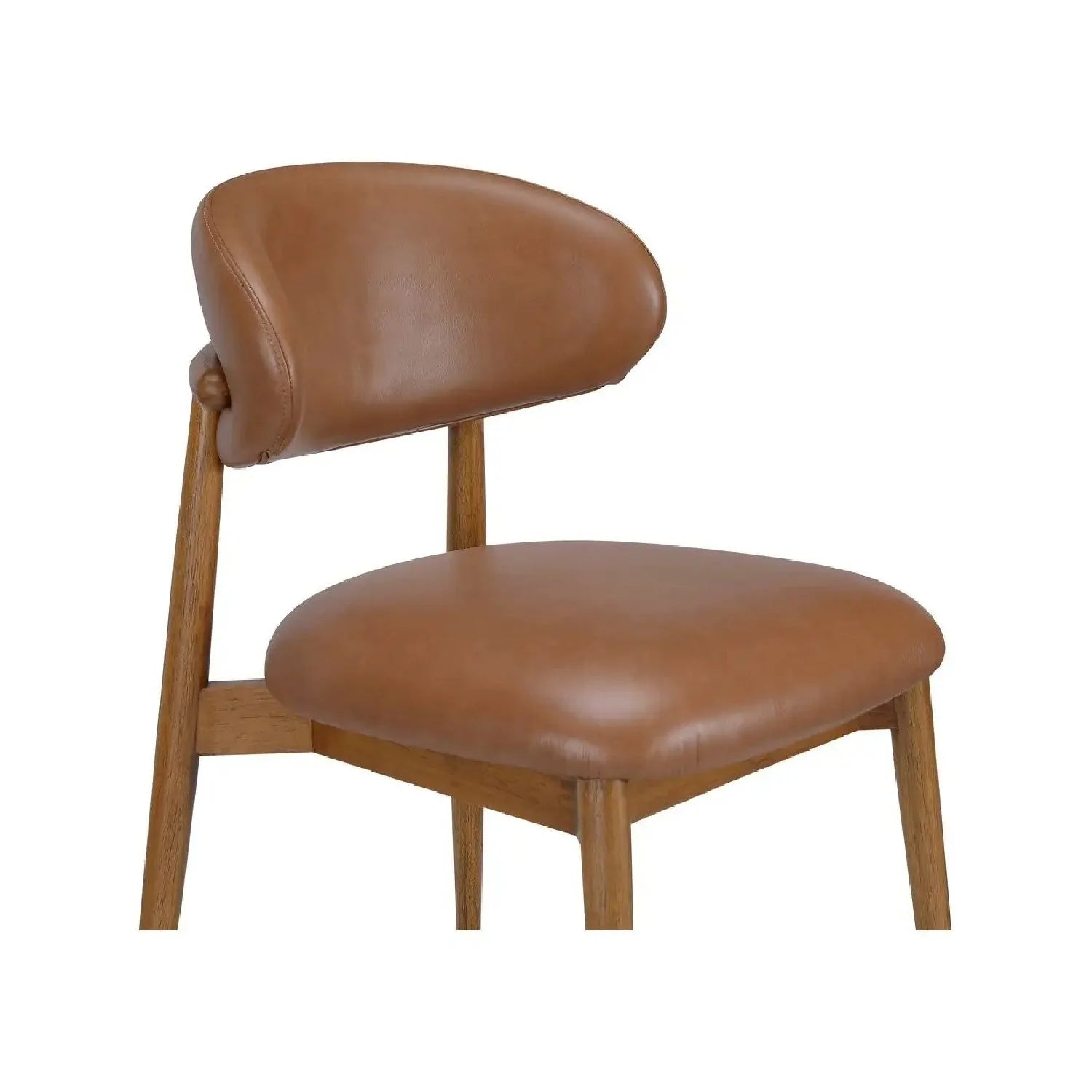 Luxury Upholstered Wingback Modern Dining Chair European Style for Villa