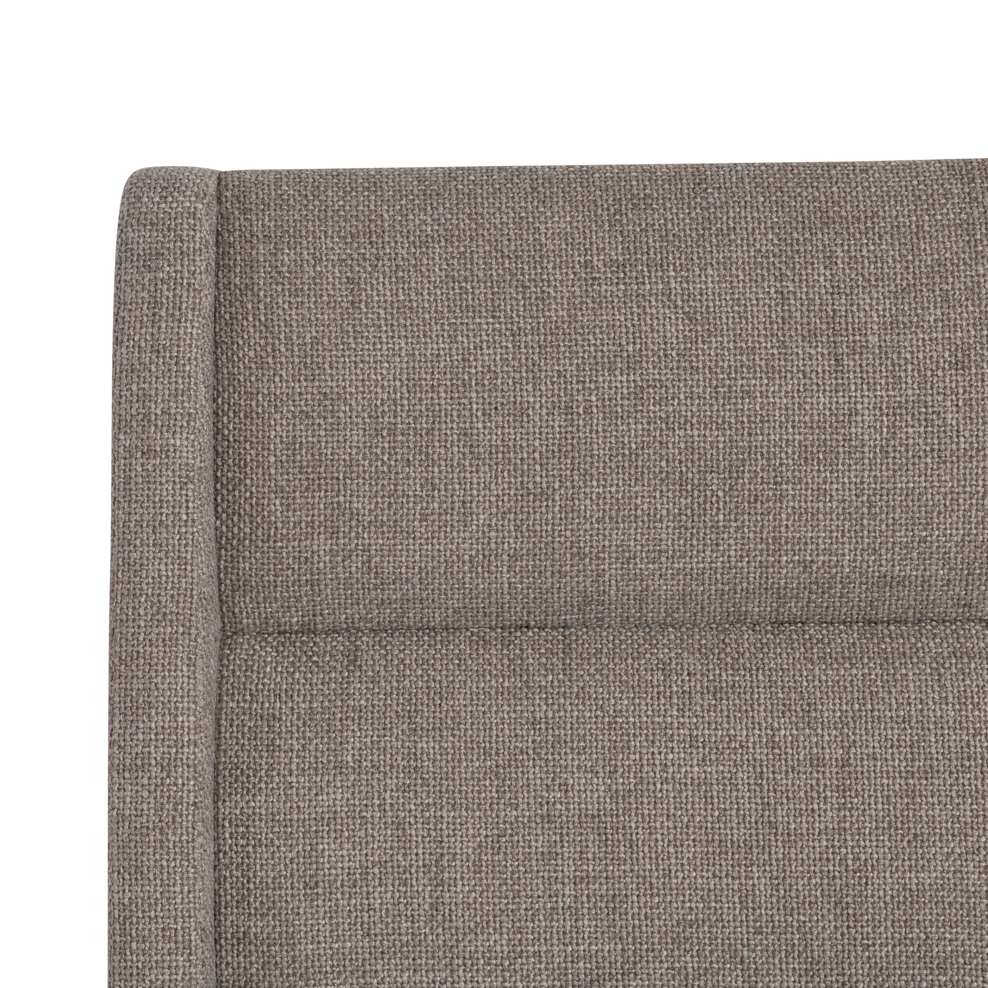 Luxury Vale Fabric Panel Bed Modern Italian Style for Villa