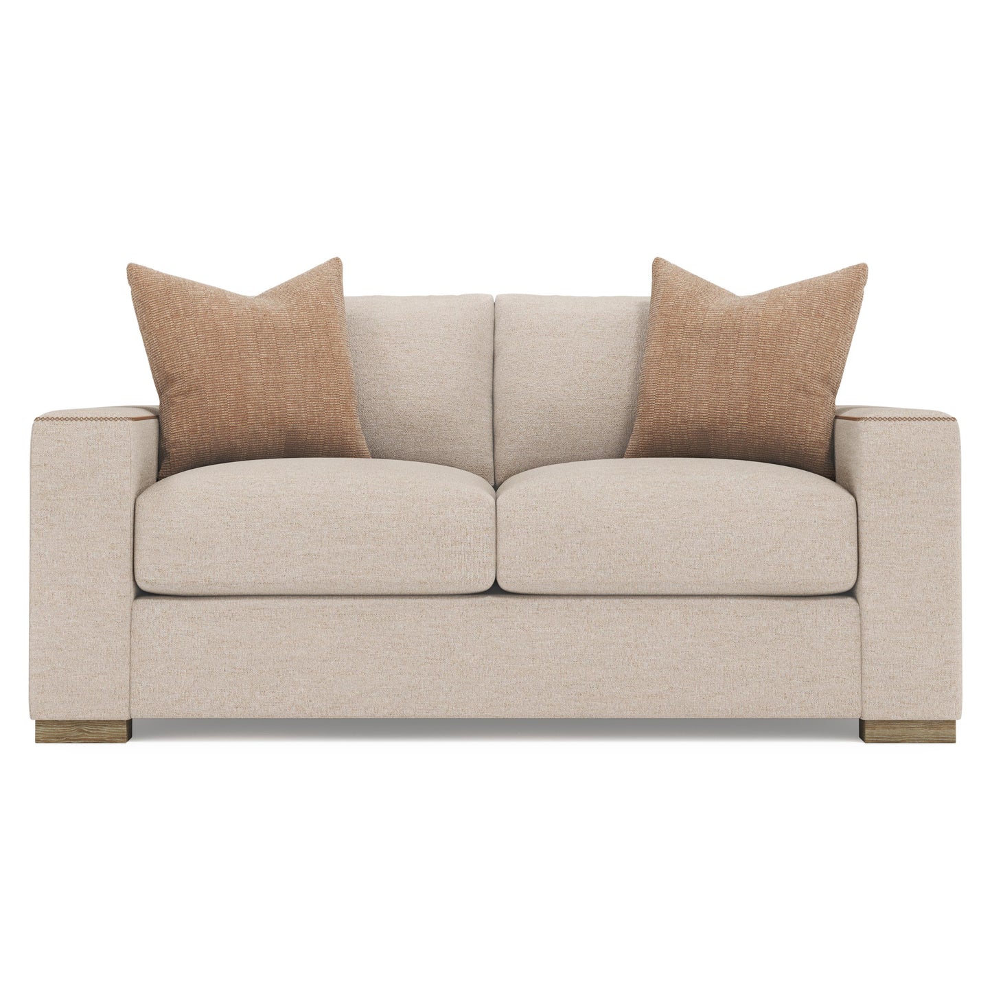 Luxury Vaughn Fabric Loveseat Modern Italian Style for Villa