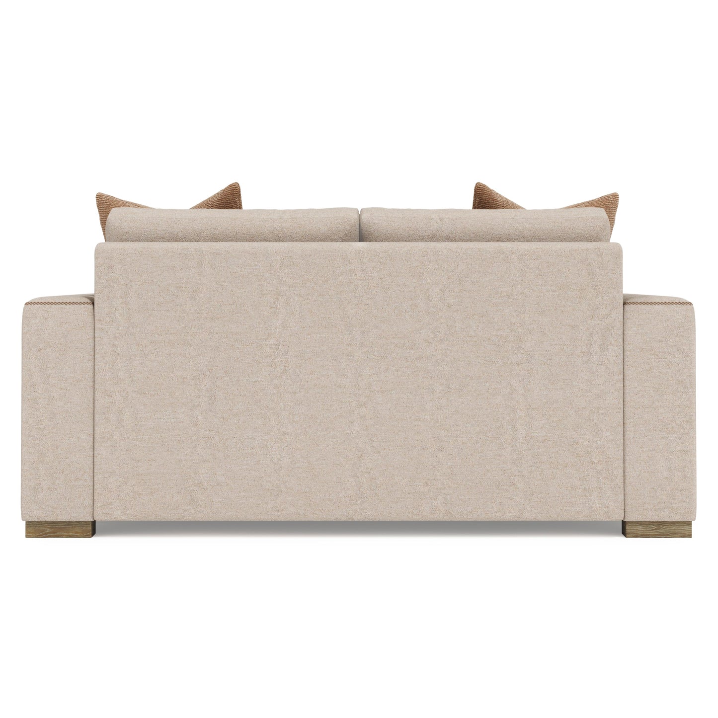 Luxury Vaughn Fabric Loveseat Modern Italian Style for Villa