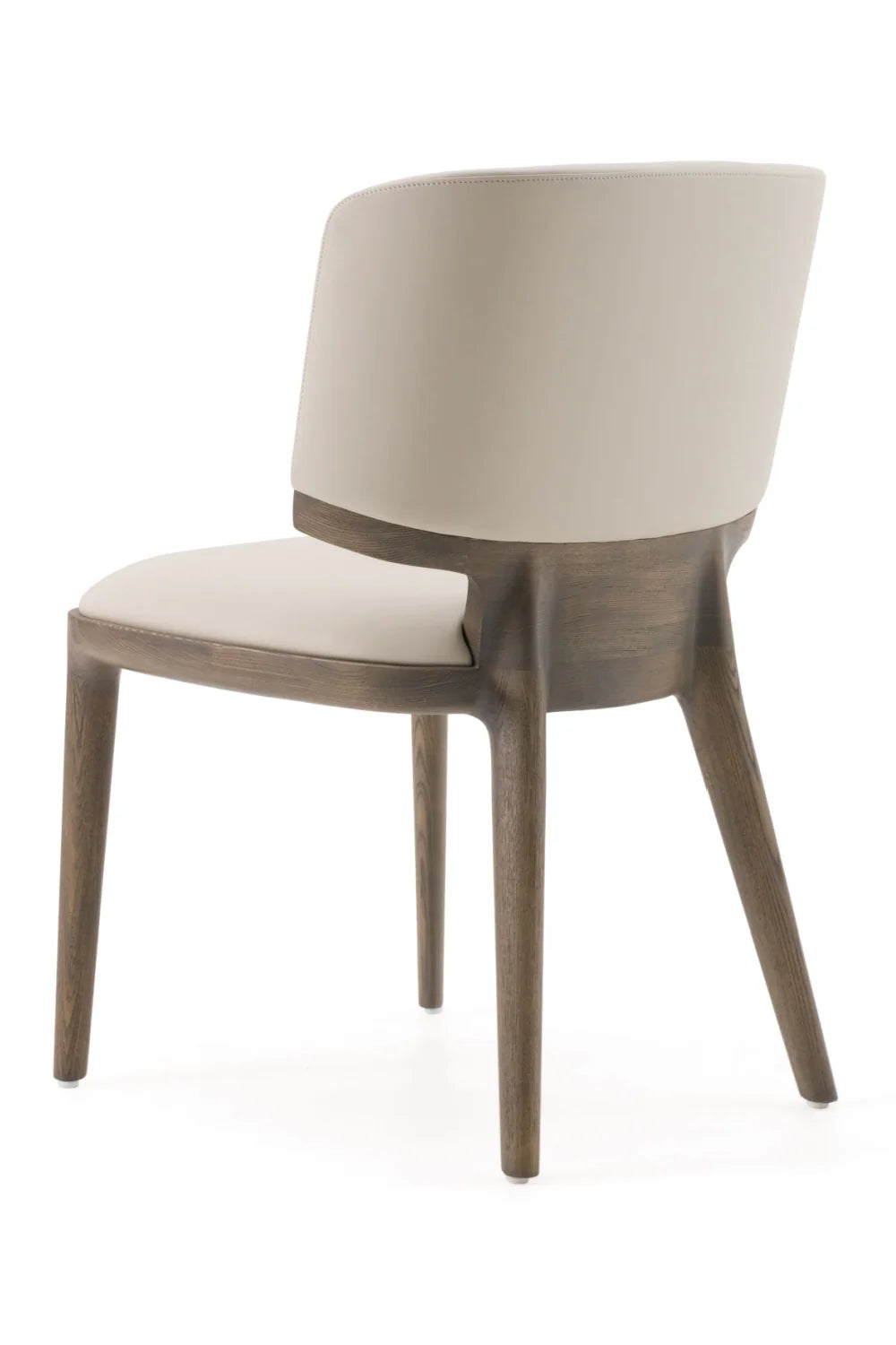 Luxury Vegan Leather Look Modern Dining Chair European Style for Villa
