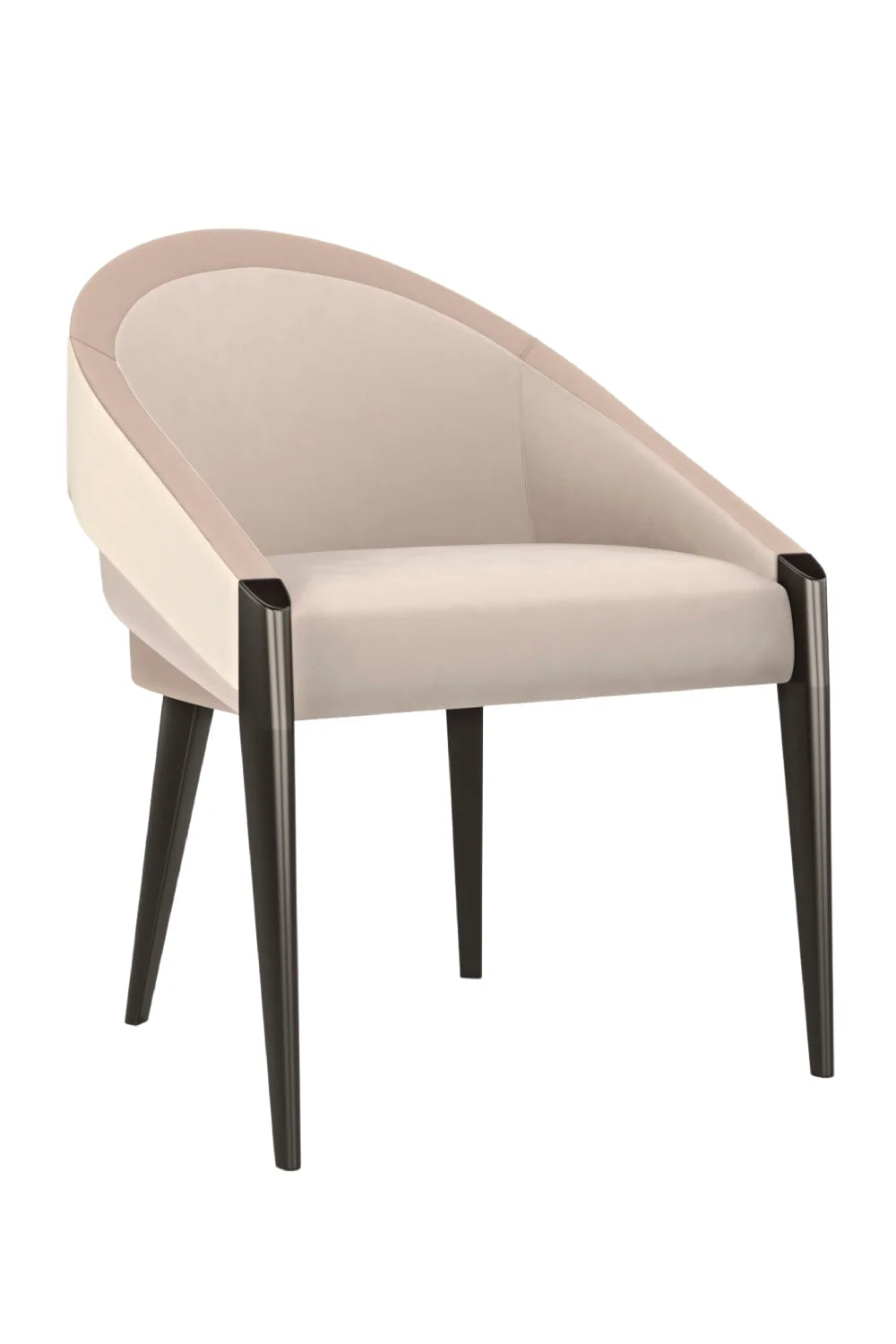 Luxury Velvet Accent Chair European Style for Villa