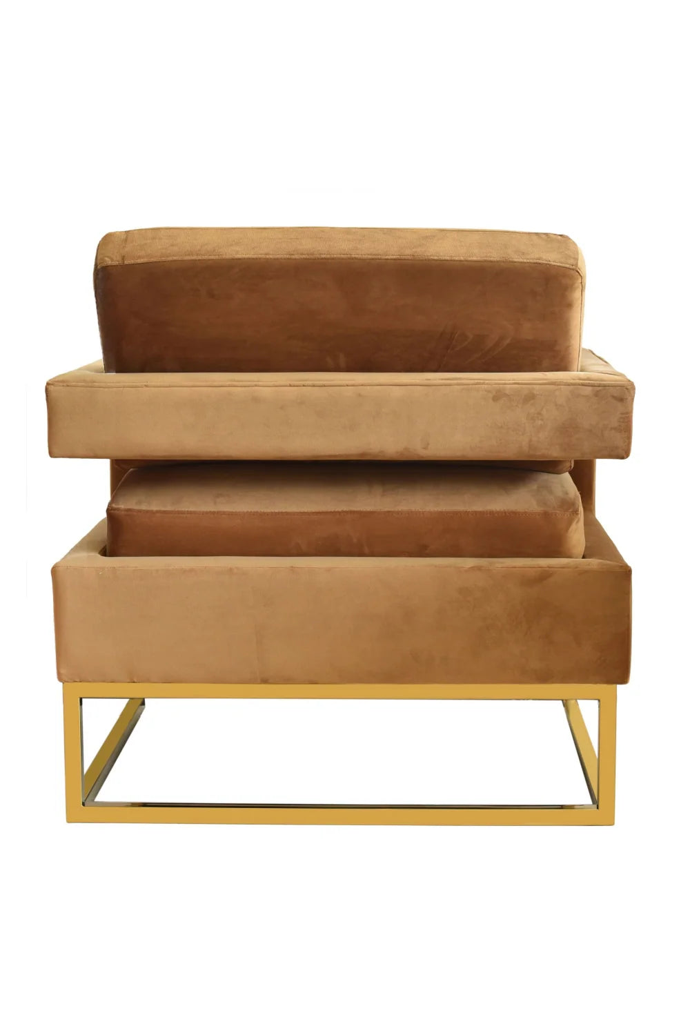 Luxury Velvet Accent Chair Modern Italian Style for Villa