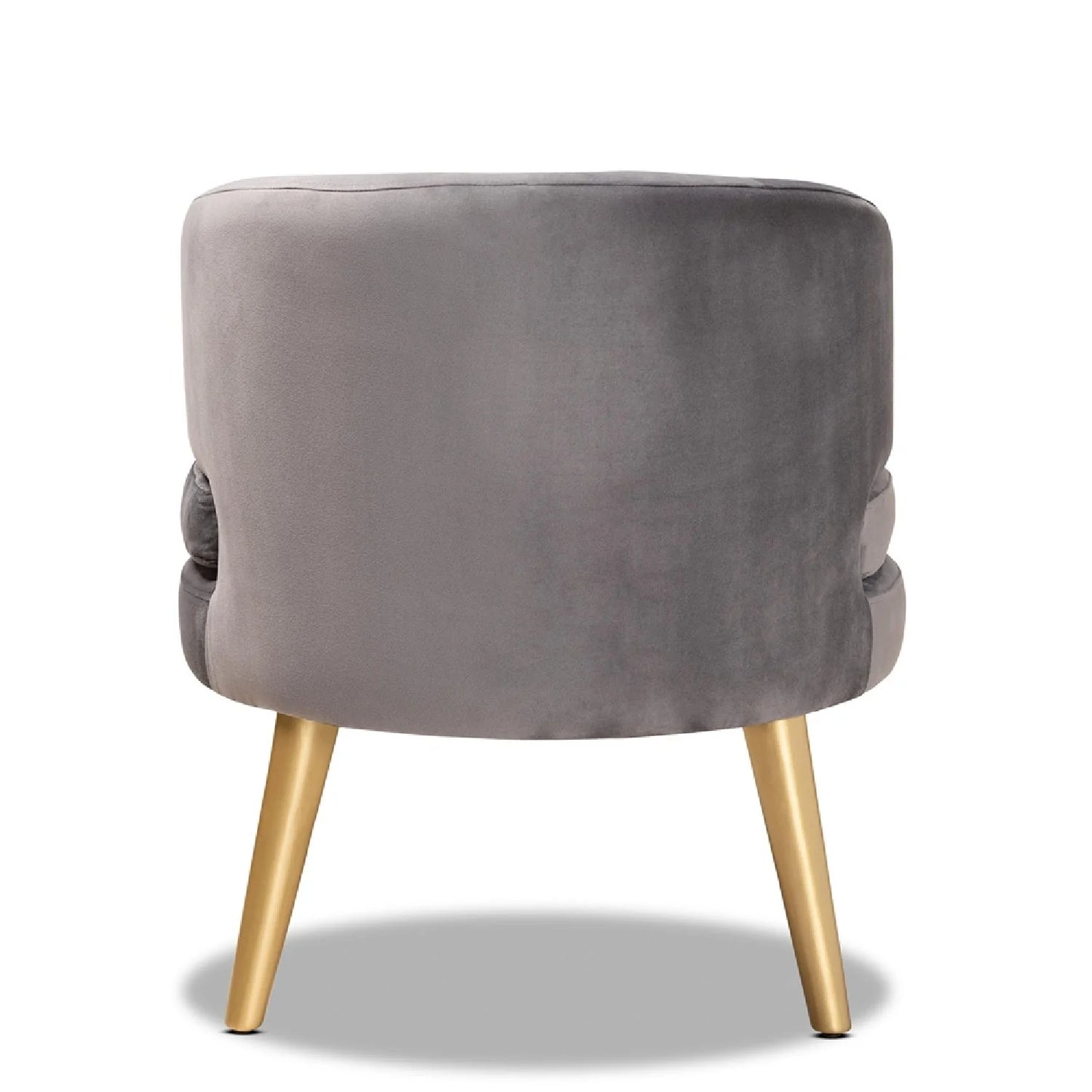 Luxury Velvet Accent Chair Modern Italian Style for Villa