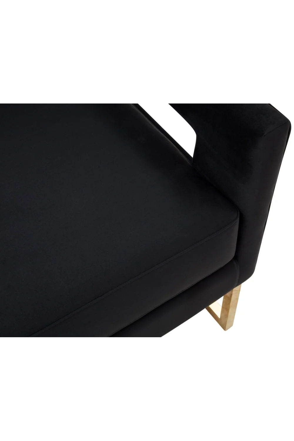 Luxury Velvet Accent Chair Modern Italian Style for Villa