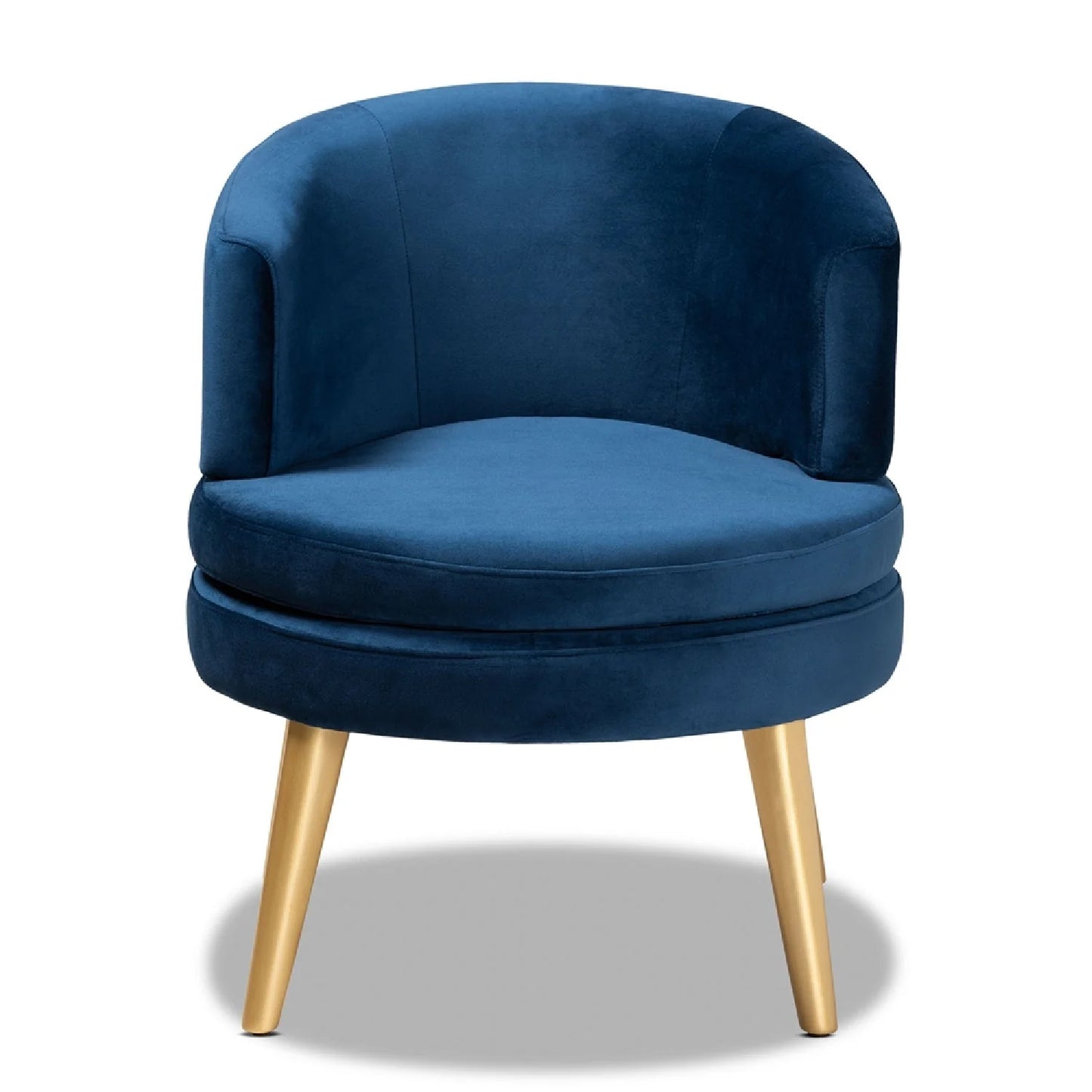 Luxury Velvet Accent Chair Modern Italian Style for Villa