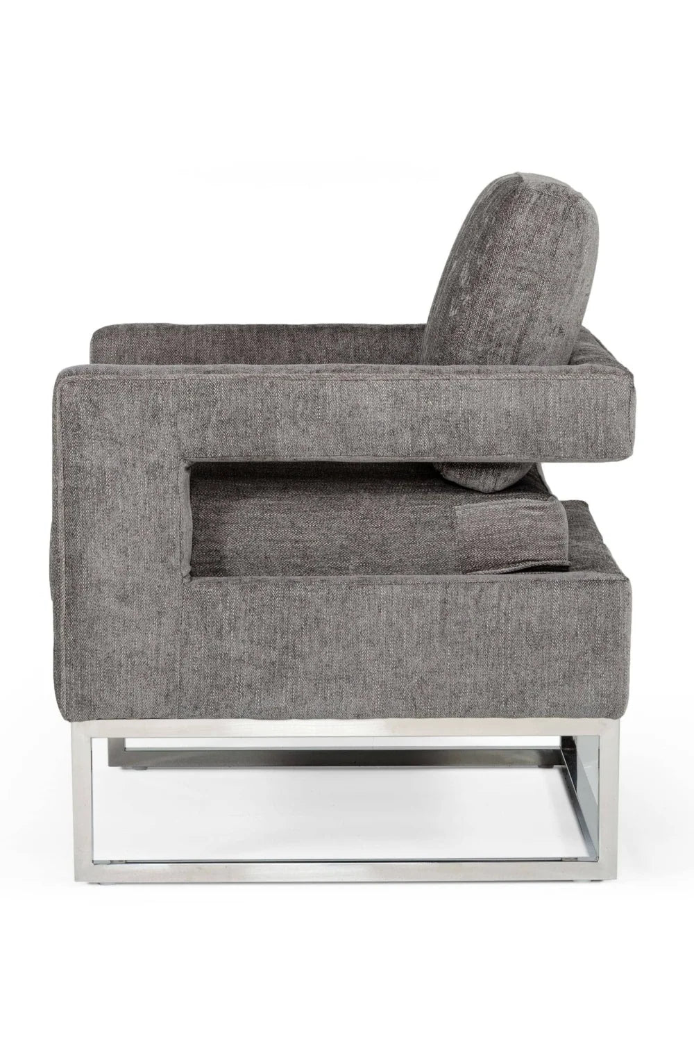 Luxury Velvet Accent Chair Modern Italian Style for Villa